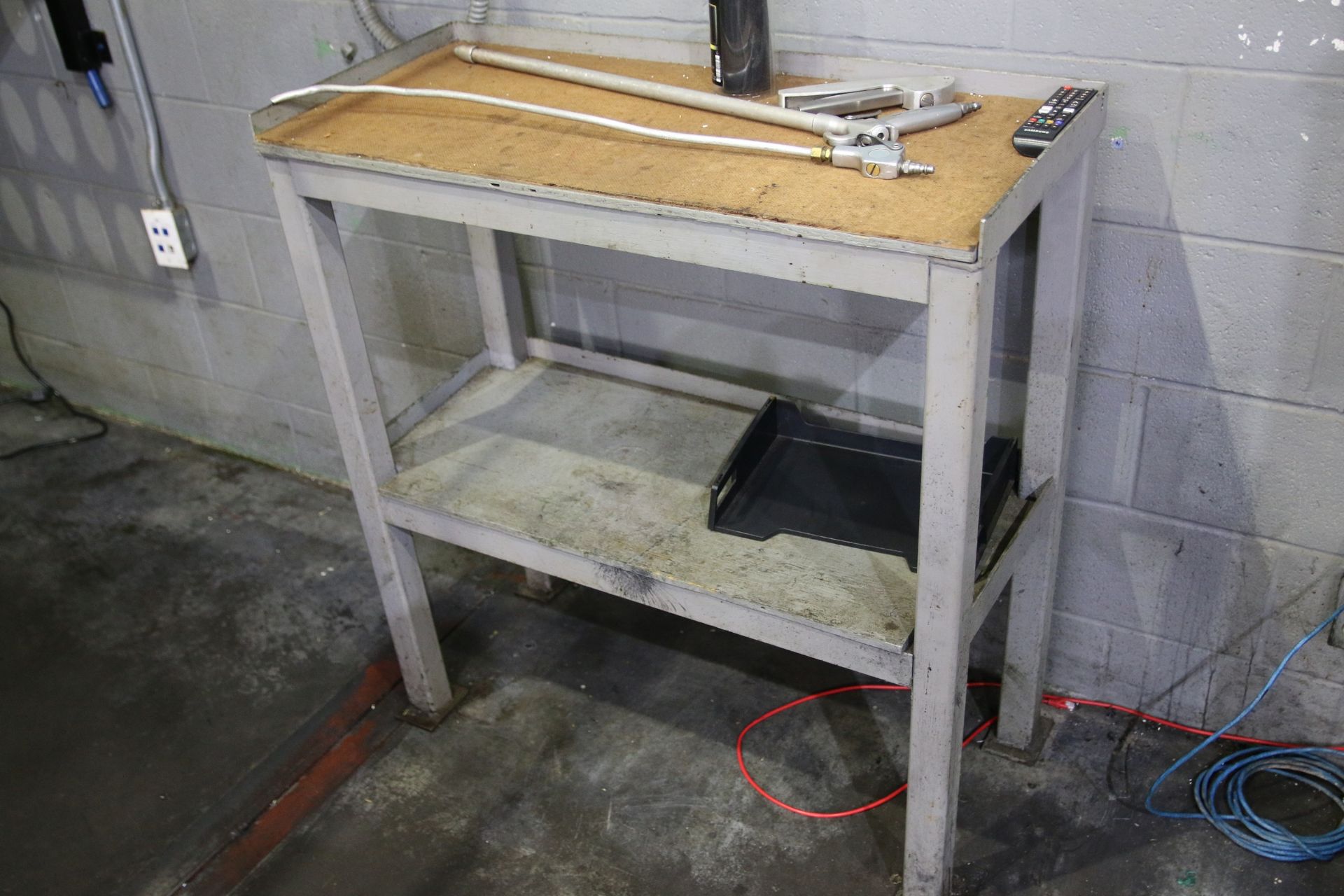 Small Work Bench, Rolling Cabinet and Table Does Not Include Lot 14 (Heat Robo) - Image 2 of 2