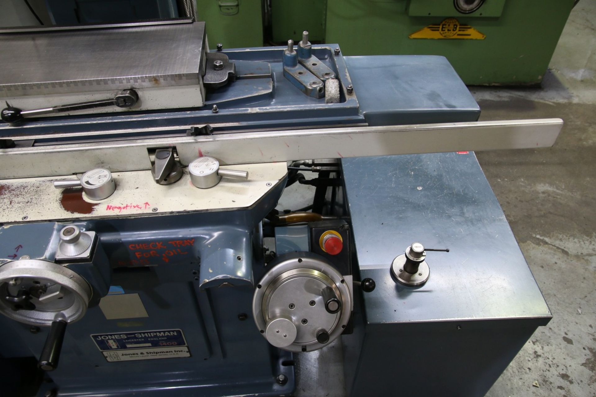 Jones-Shipman 1400 Jones-Shipman 1400 Surface Grinder 24" x 8" Magnetic Chuck/Table, Extended - Image 4 of 11