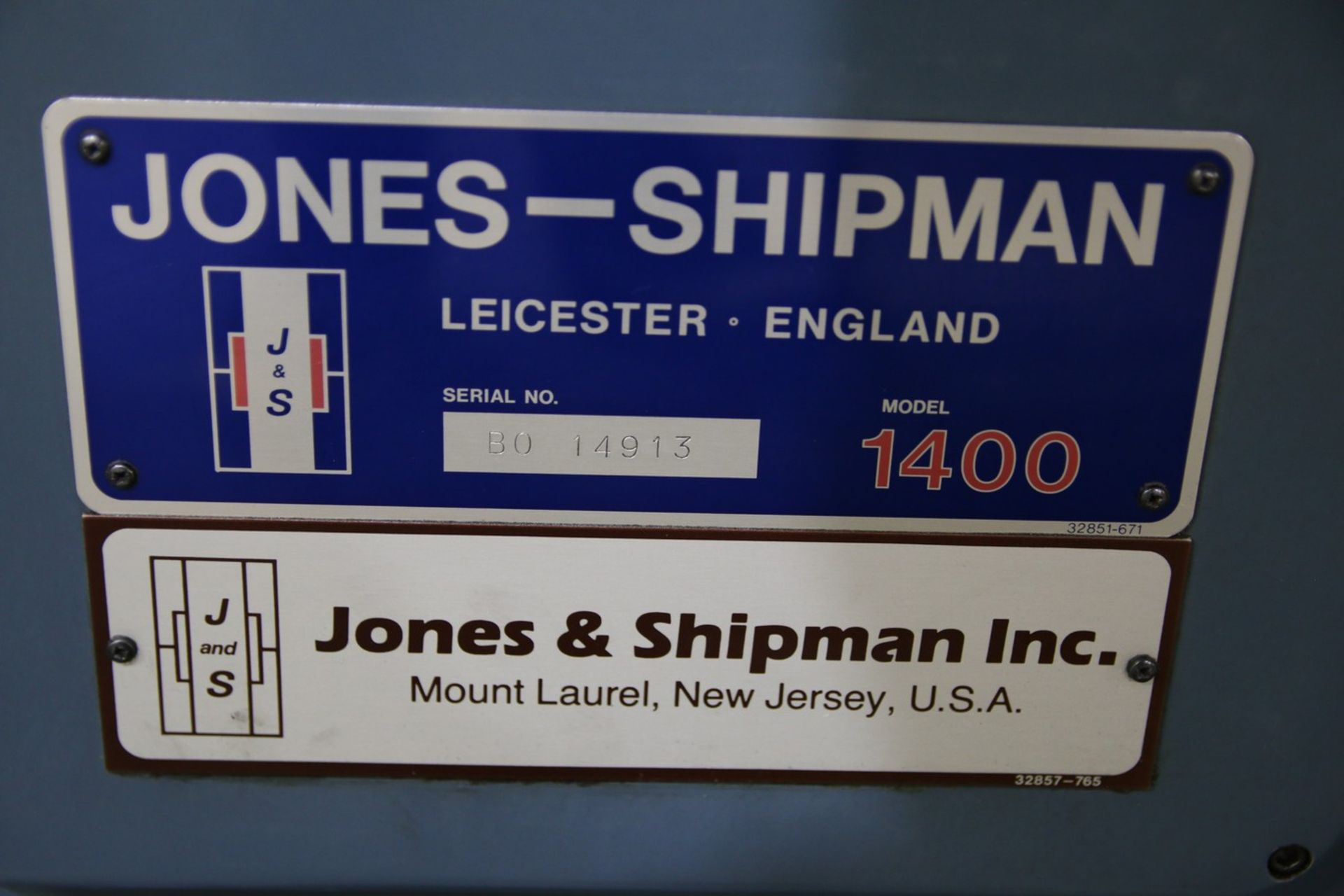 Jones-Shipman 1400 Jones-Shipman 1400 Surface Grinder 24" x 8" Magnetic Chuck/Table, Extended - Image 11 of 11