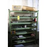 Steel Shelf with Electrode Holders and Other Misc. Metal