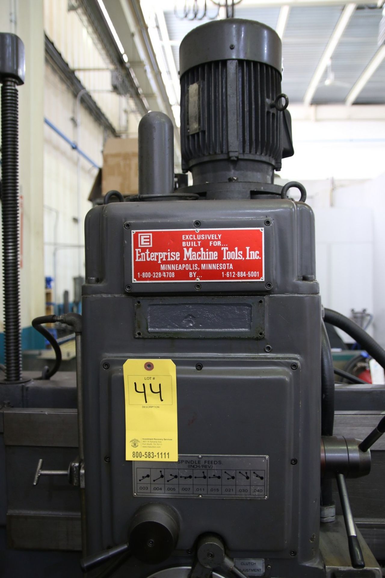 Ikeda RM-1575 Ikeda RM-1575 Radial Drilling Machine Includes T-Slot Box Table - Image 8 of 10