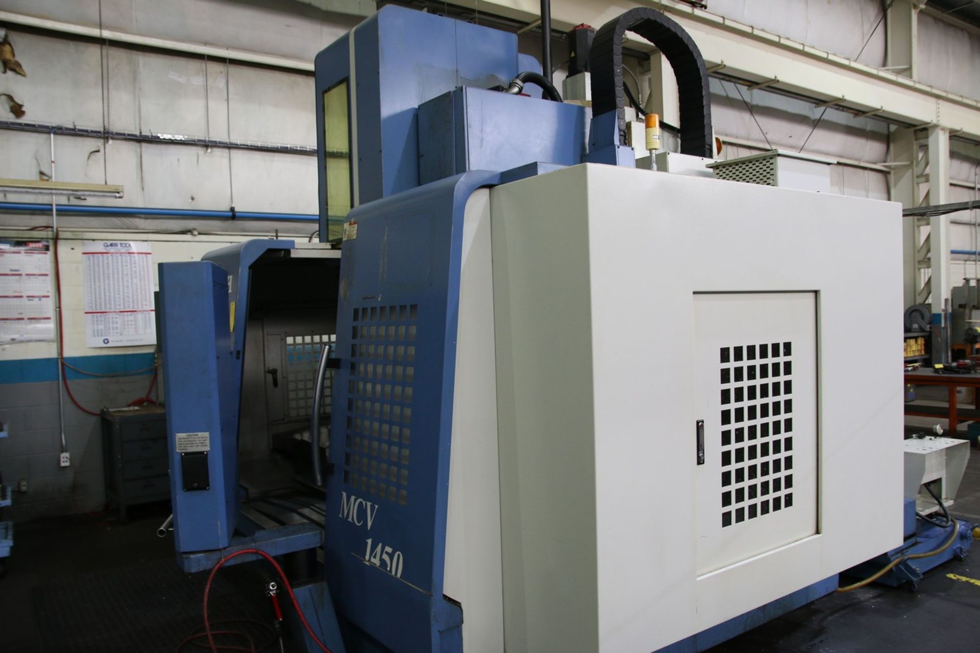 2011 Dah Lih MCV-1450 Dah Lih MCV-1450 Vertical Machining Center 31" x 63" Table, Chip Conveyor, - Image 2 of 19