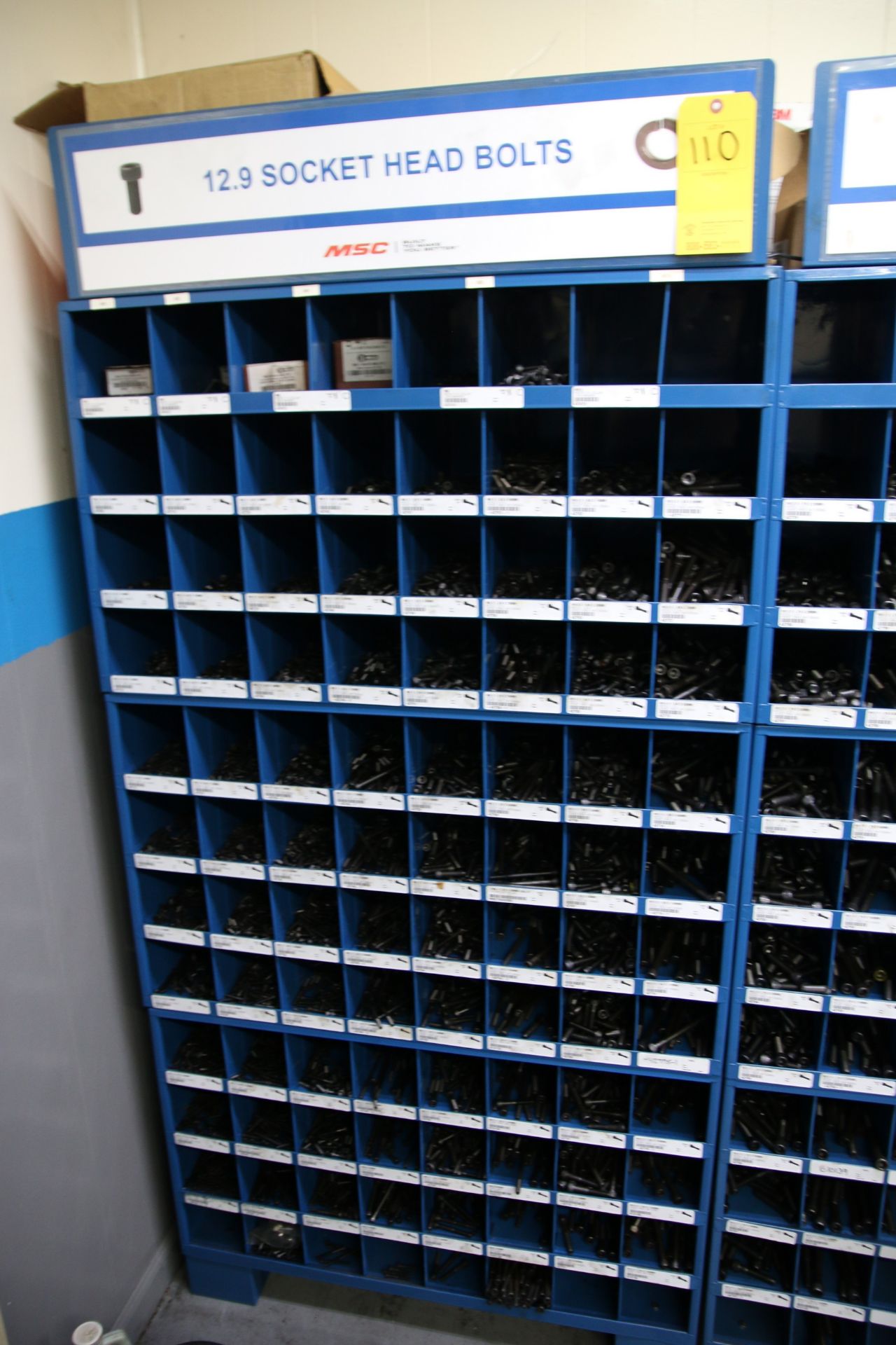 Steel Hardware Bins with Socket Head Bolts