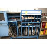 Steel Bins with Crimp Dies, Hoses and Fixtures