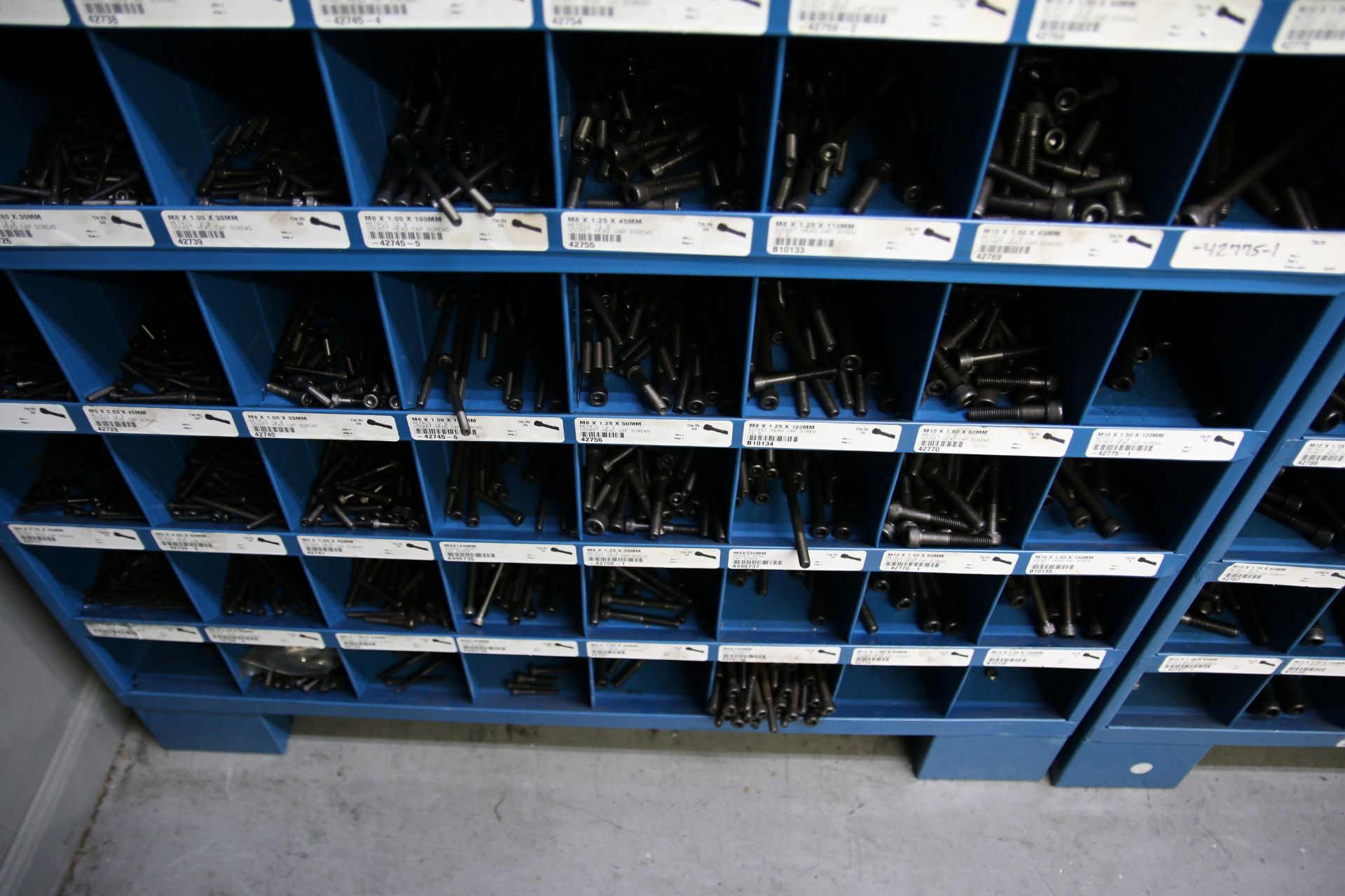 Steel Hardware Bins with Socket Head Bolts - Image 4 of 4