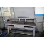 Steel Work Bench with Small Granite Surface Plate