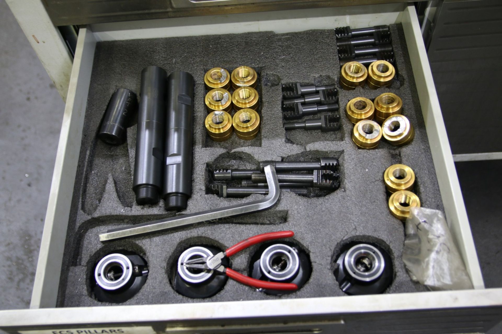 Ultra HD Ultra HD Rolling Tool Chest/Cabinet with Contents Contents Include Collets, Taps, Misc. - Image 5 of 7