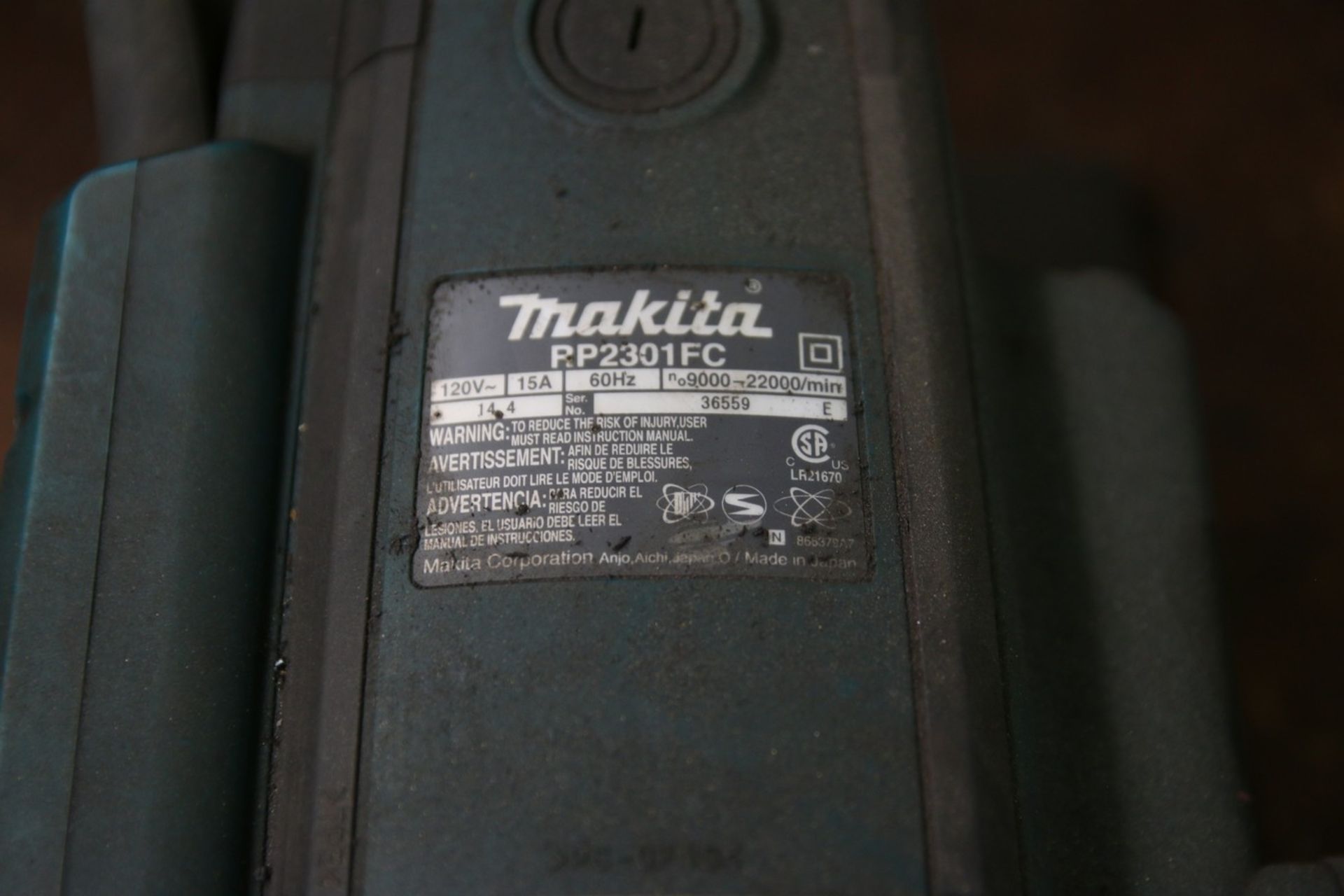 Makita RP2301FC Makita RP2301FC Plunge Router 3 1/4 HP, Variable Speed - Image 3 of 3