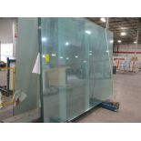 (16) PV5.7 96" X 130" GLASS SHEET & (4) 96" X 130" VARIOUS THICKNESS (NO RACK)