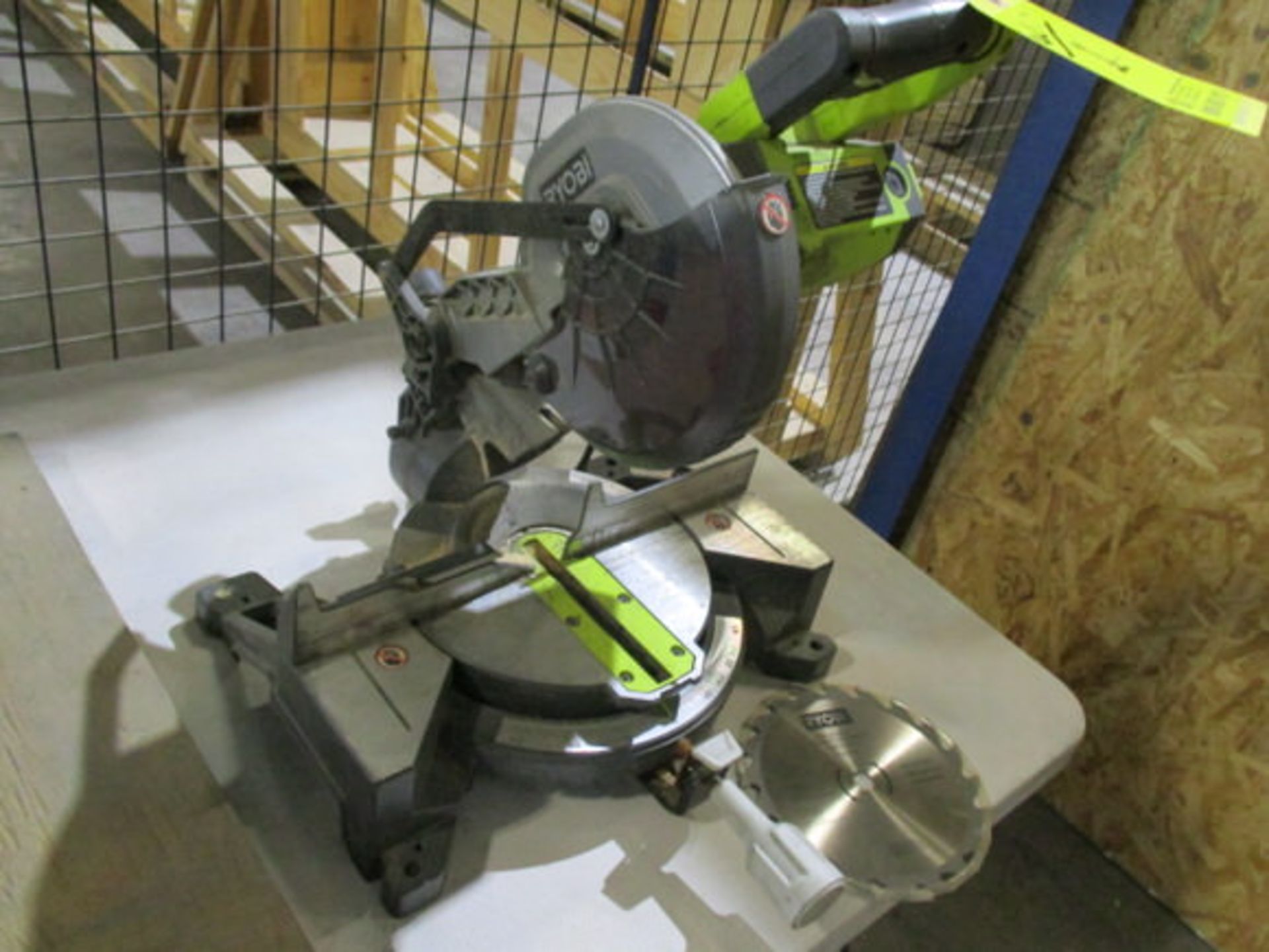 RYOBI 10" TABLE SAW, RYOBI 8" COMPOUND MITERSAW - Image 3 of 3