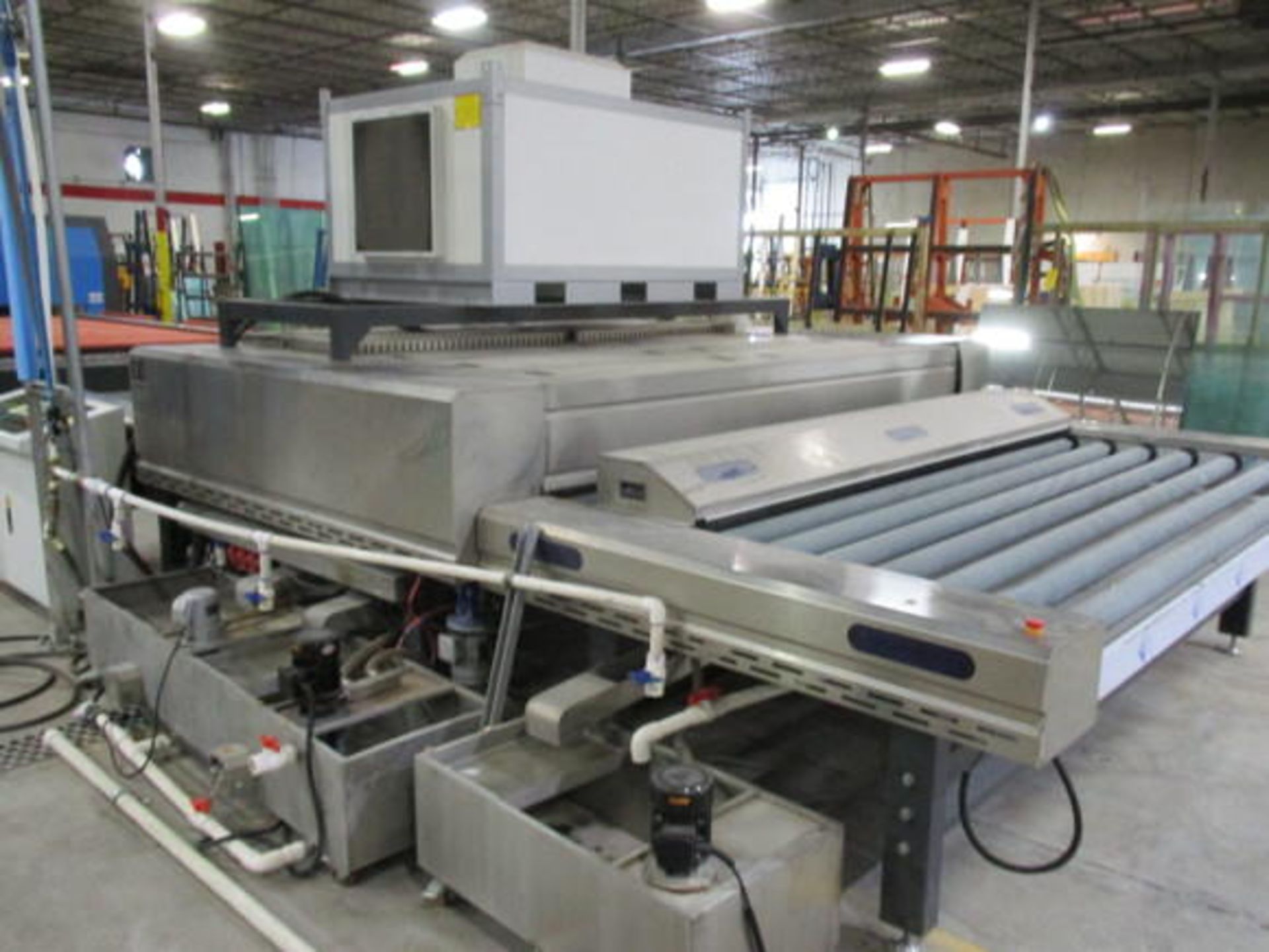 2023 WINTEC WTO/2500 GLASS WASHER, 96" CAP, 480V, SPEED: 0-12 M/MIN, THICKNESS 3-20MM - Image 3 of 13