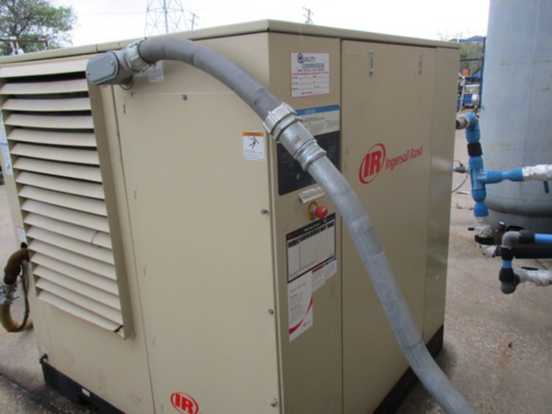 INGERSOL RAND SSP-EP75 AIR COMPRESSOR, 460V, 3PH - Image 4 of 15