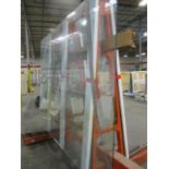 (3) GLASS SHEETS, APPROX PV5.7 96" X 130" (NO RACK)