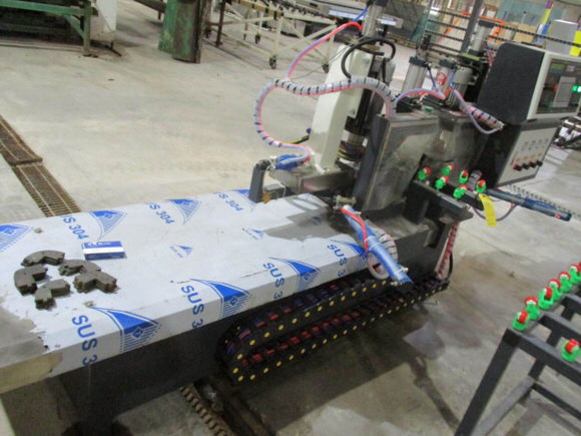 2022 WINTECH AUTOMATIC CORNER EDGING MACHINE, MDL: WT-DJ1600 - Image 5 of 12