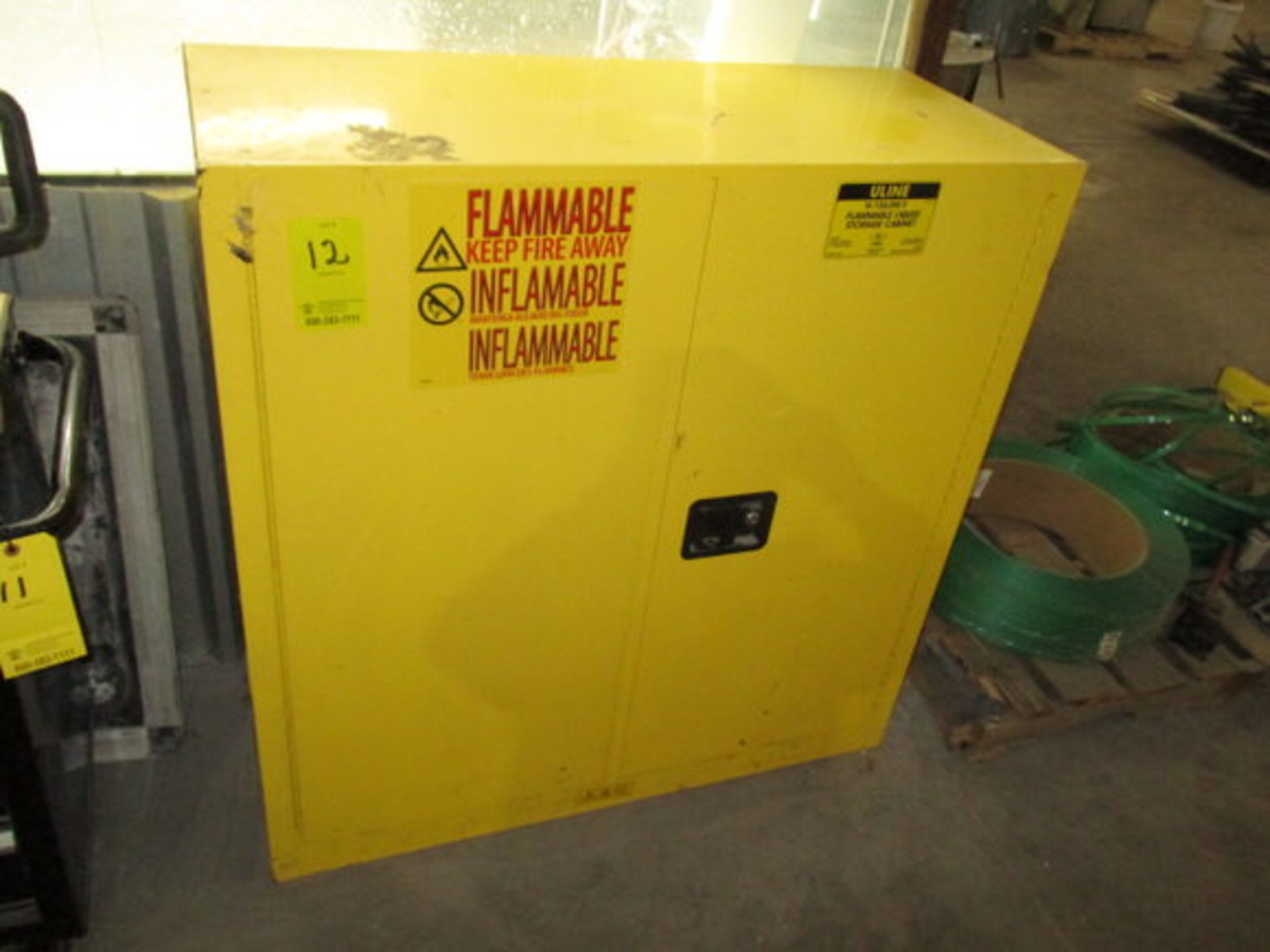 U LINE FLAMMABLE LIQUID STORAGE CABINET