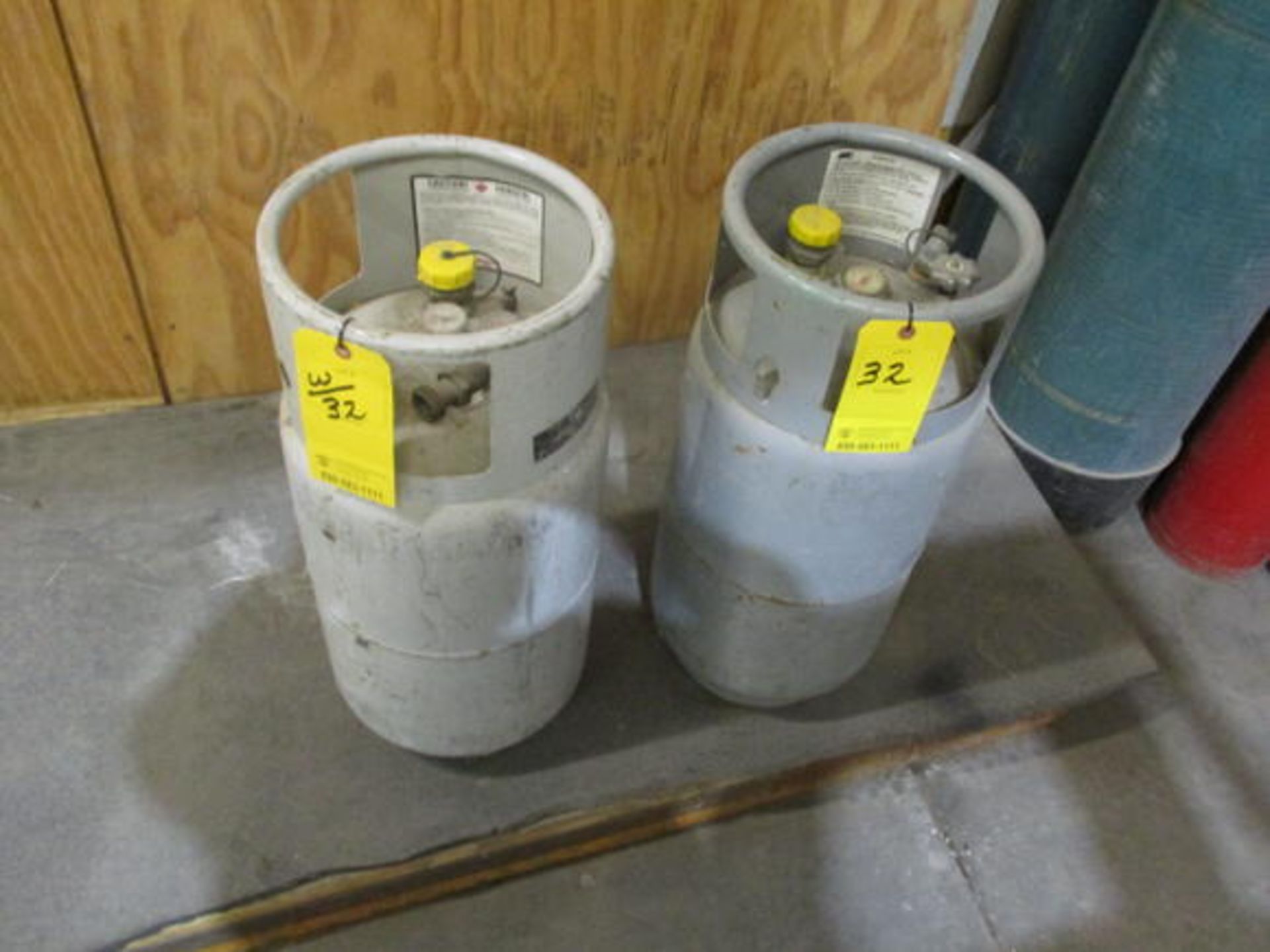 (2) FORKLIFT LPG TANKS