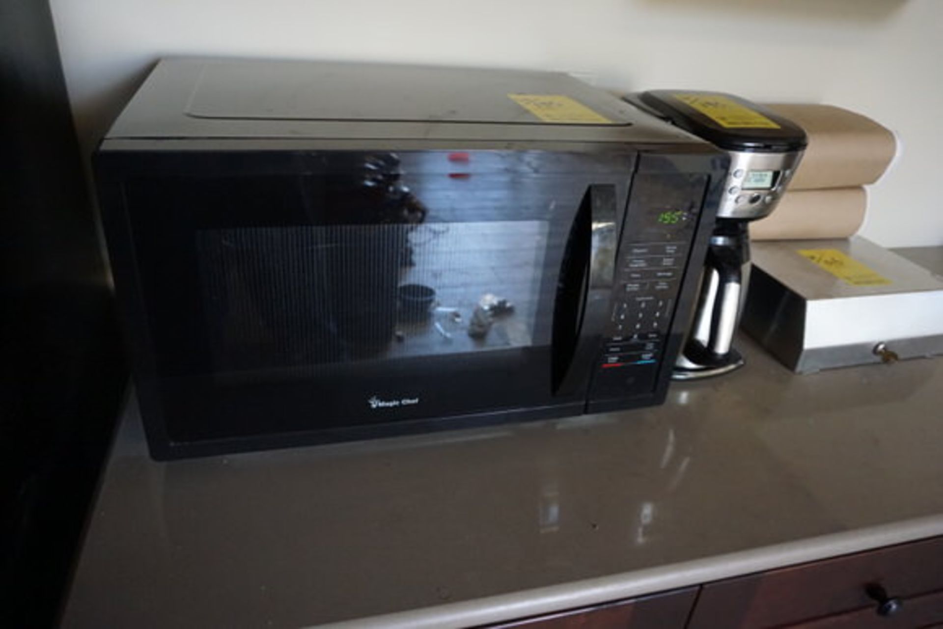 FRIGIDAIRE REFRIDGERATOR, MICROAVE, COFFEE MAKER - Image 3 of 4