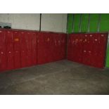 (6) SECTIONS EMPLOYEE LOCKERS