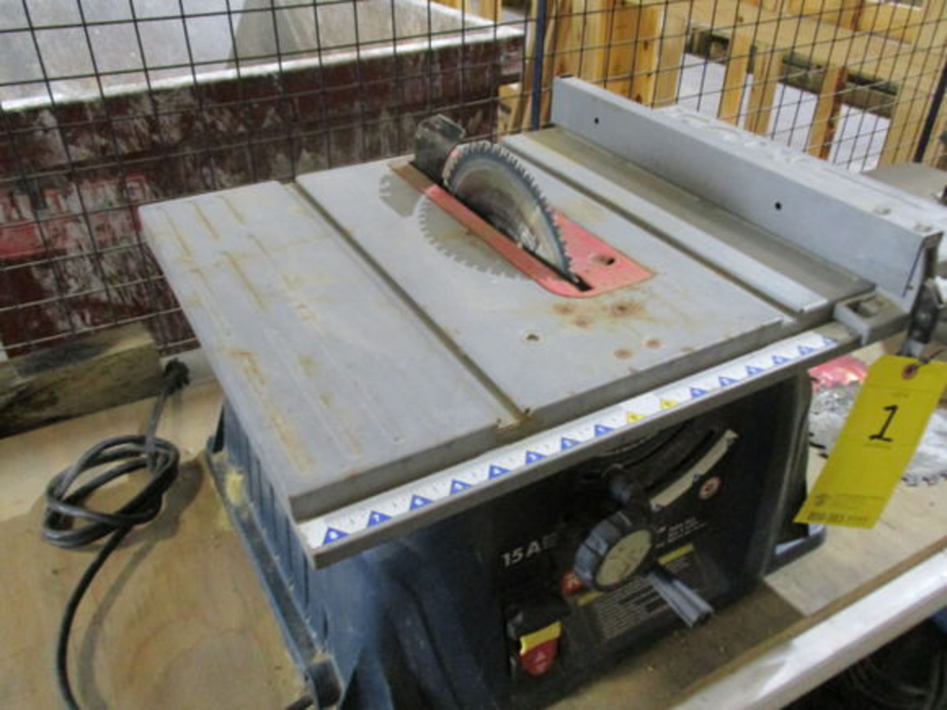 RYOBI 10" TABLE SAW, RYOBI 8" COMPOUND MITERSAW - Image 2 of 3