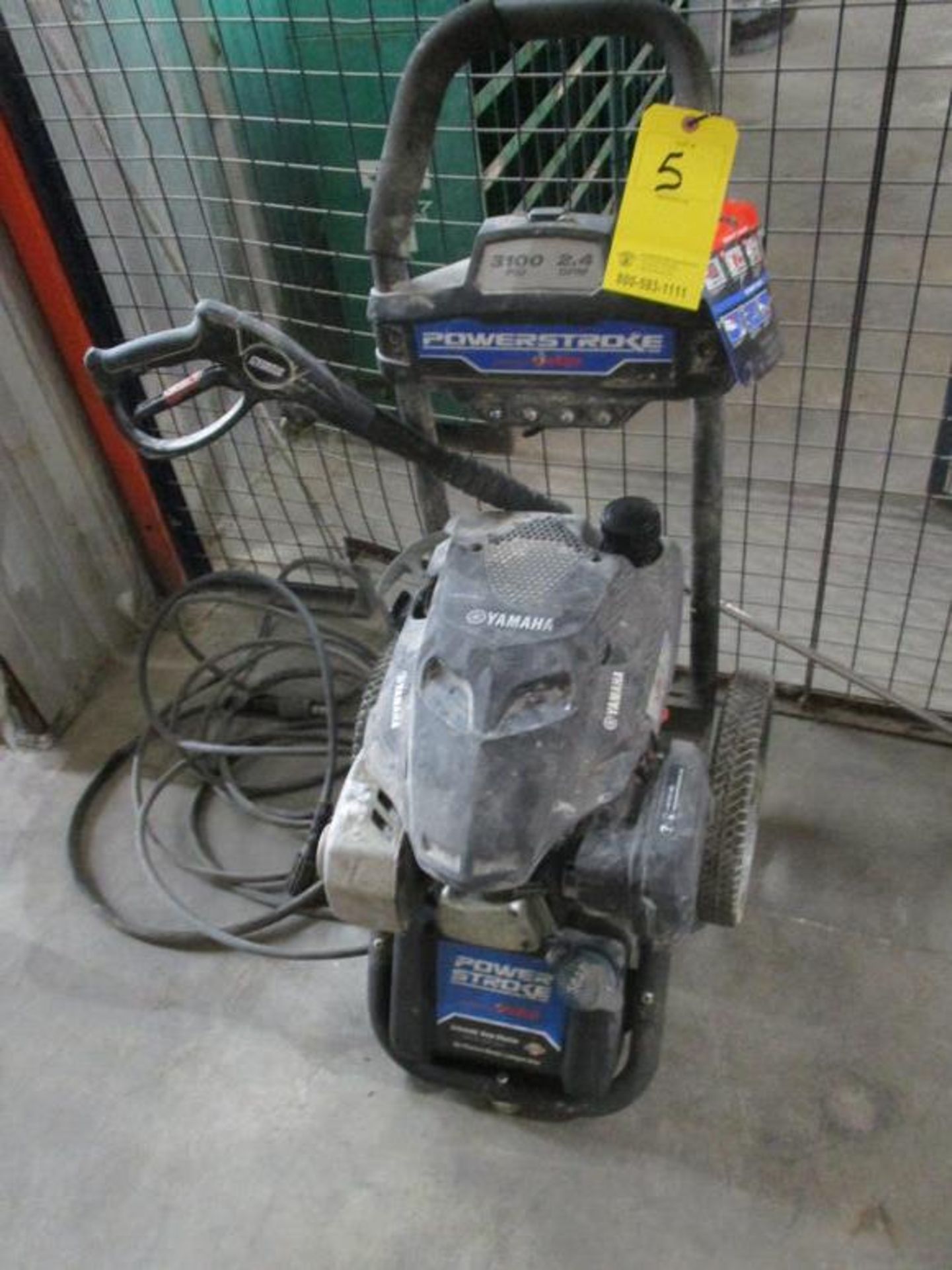 POWER STROKE PORTABLE POWER WASHER, 3100 PSI, 2.4 GPM