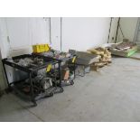 (2) UTILITY CARTS W/ CONT