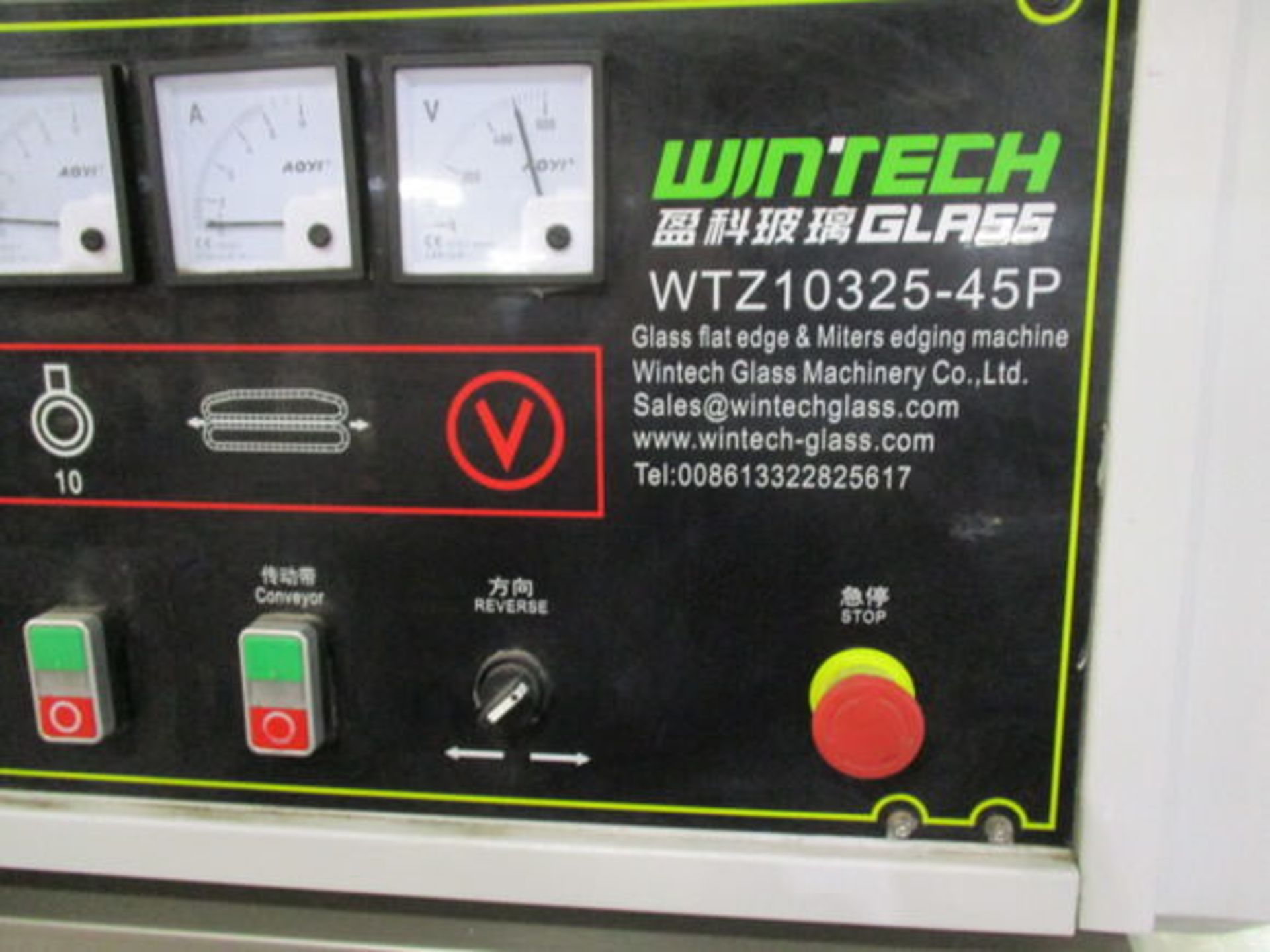 2022 WINTEC WTZ10325-45P GLASS POLISHER, 480V, THICKNESS 3-20M, GLASS WIDTH 30-300M - Image 14 of 18