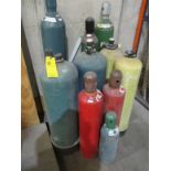 (11) ASSORT GAS CYLINDERS
