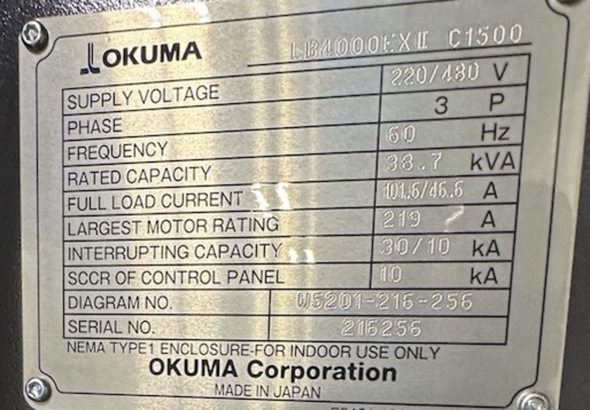 2018 Okuma LB4000EXII CNC Lathe - Image 12 of 12