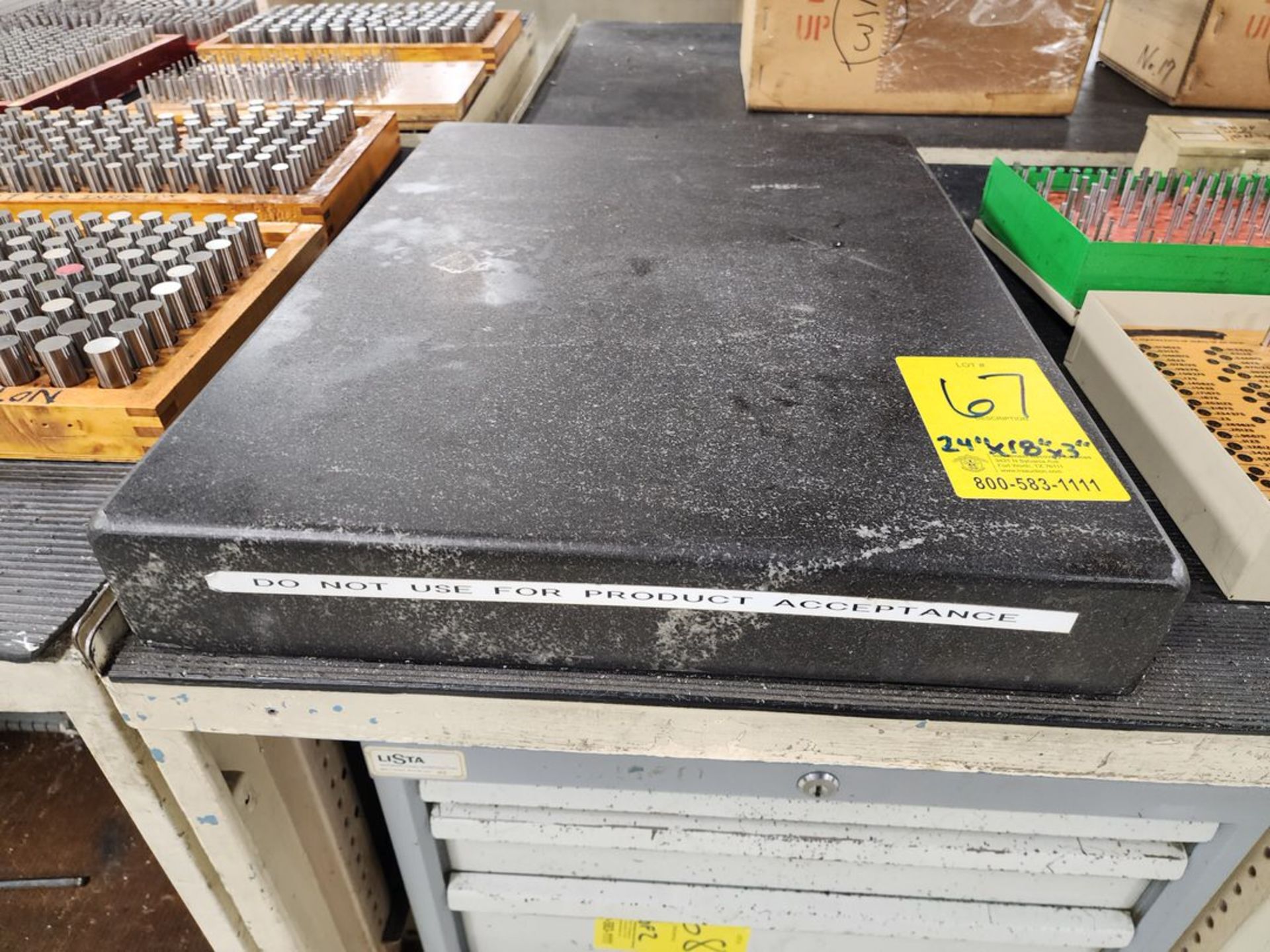 Granite Surface Plate 24" x 18" x 3 "