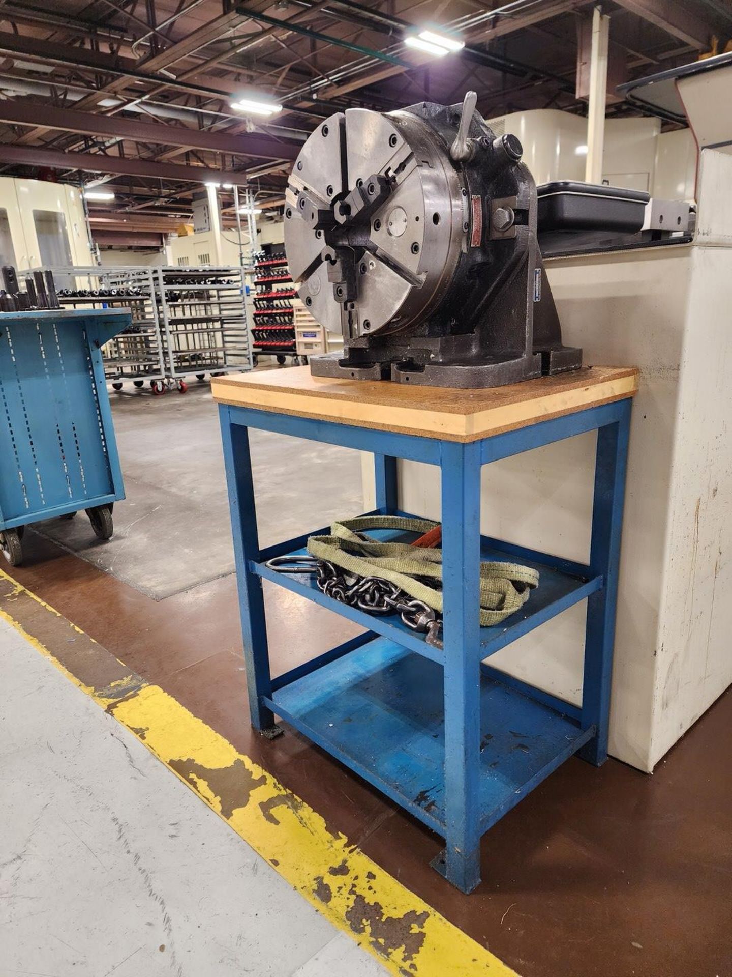 12" 3-Jaw Rotary Table W/ Stand