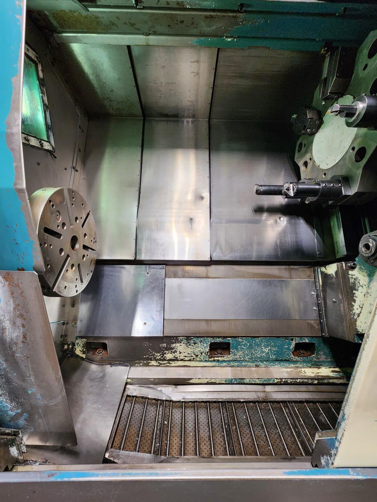 Nakamura Slant 3 CNC Turning Machine W/ Fanuc Controller, 12-Tool Turret Station (Asset# 1302204) - Image 5 of 17