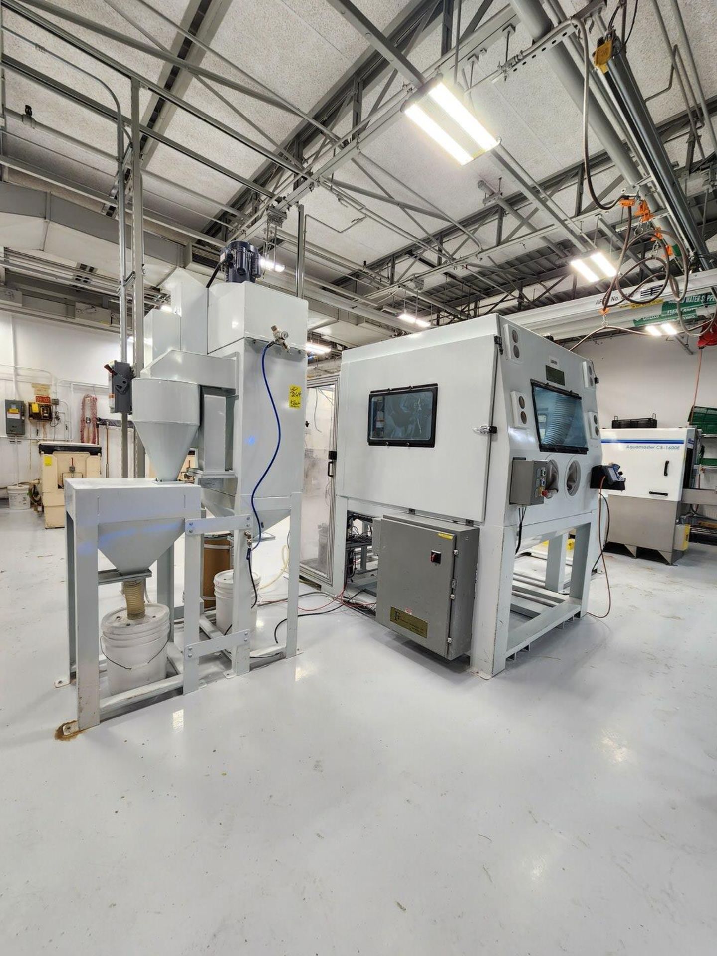 Foresight Automation Robotic Blast Machine W/ ABB Hand Control; Dust Collector; W/ Material Table;