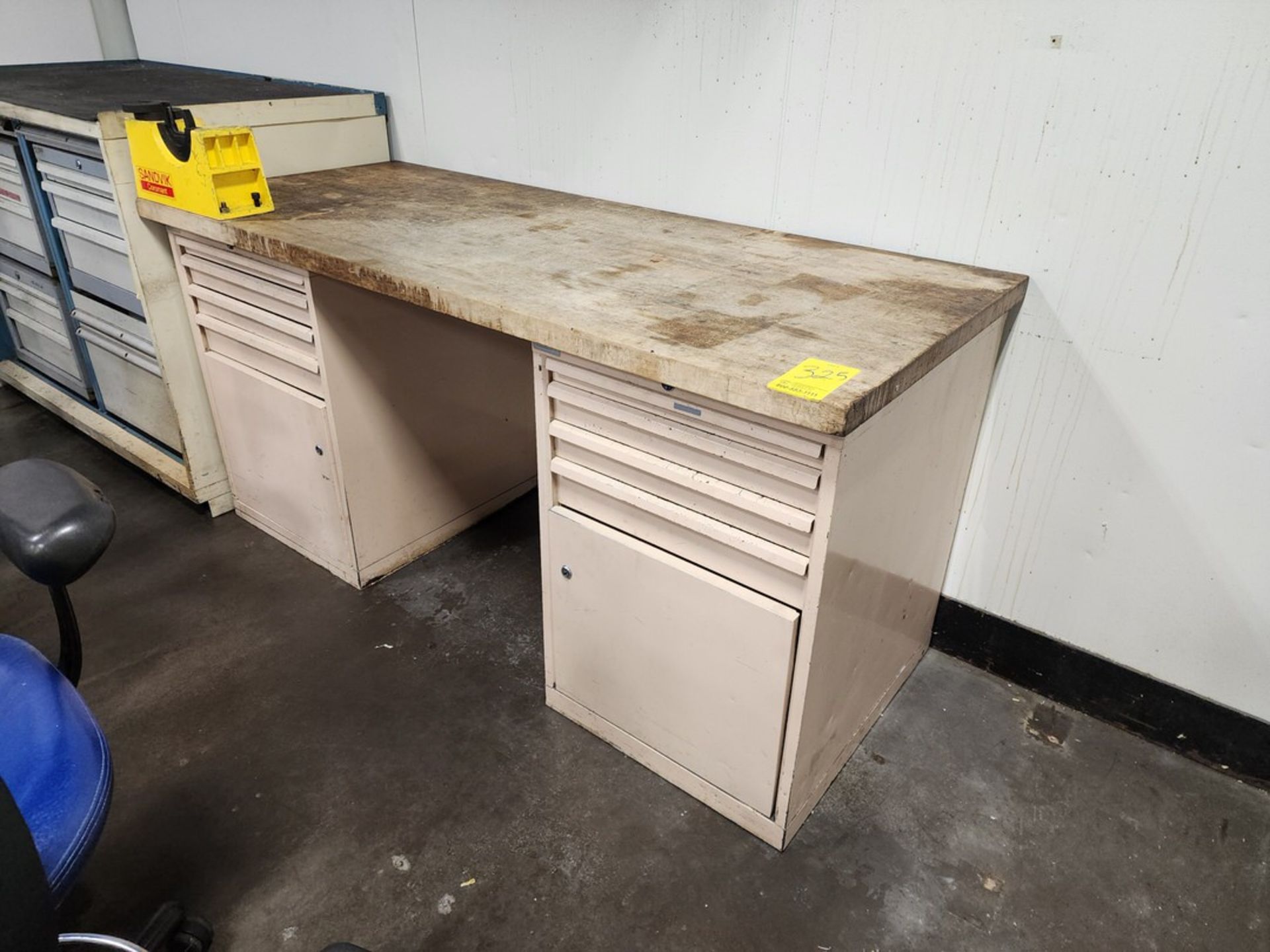 Lista Dual Modular Cabinet Work Station W/ Parts Holder