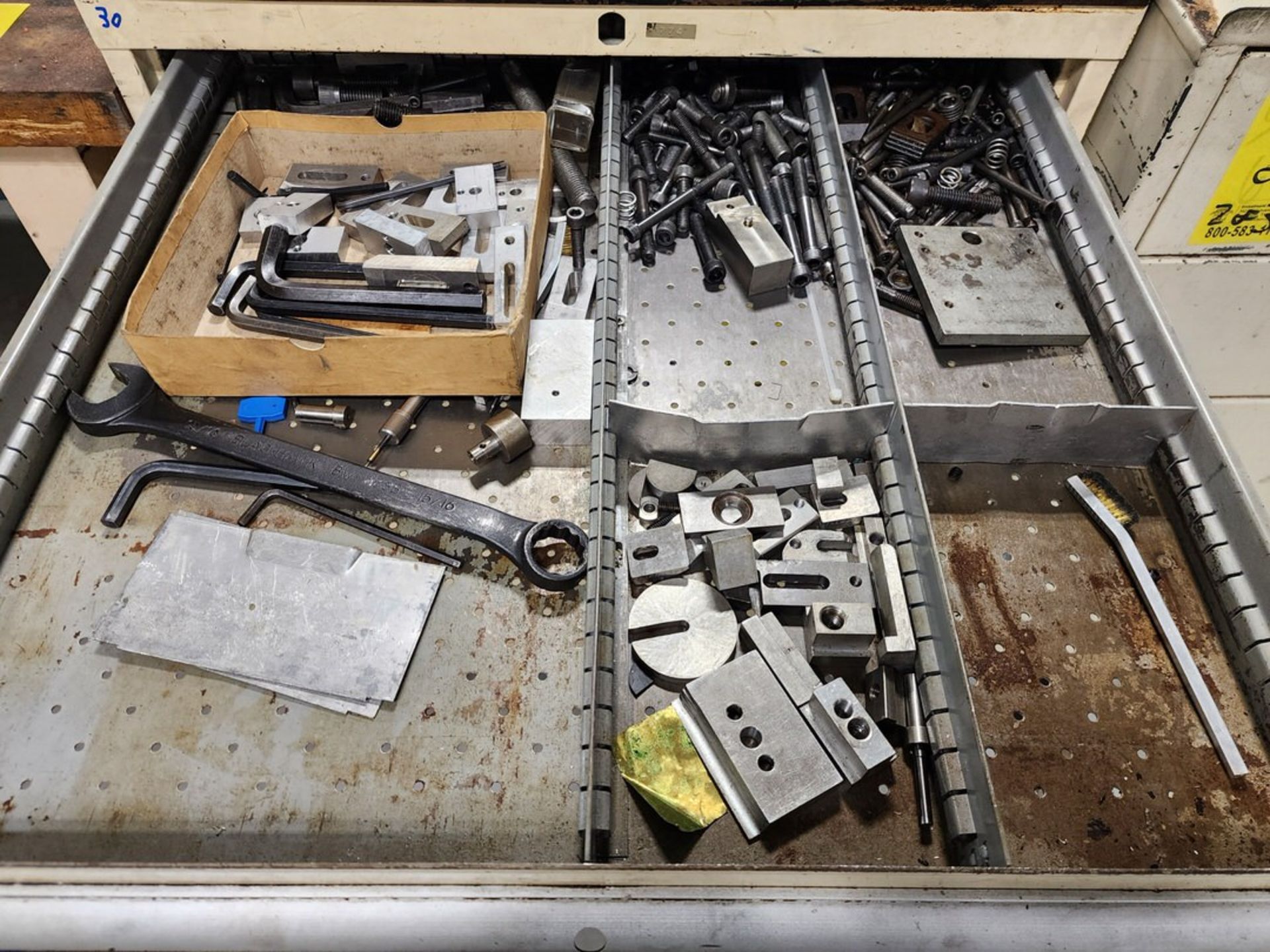Lista (2) Modular Tool Cabintes W/ Rolling Tool Cabinet; W/ Contents - Image 7 of 8