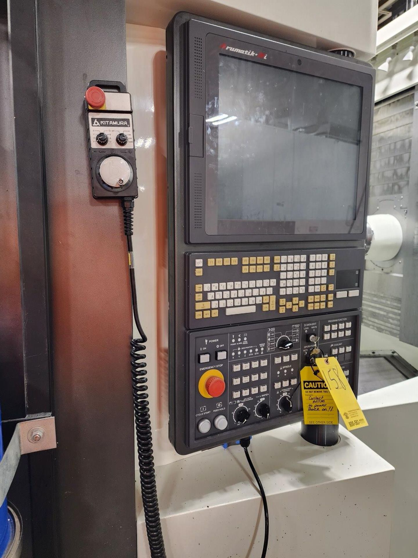 2019 Kitamura MyCenter HX400IG Horizontal Machining Center W/ Arumatik-Mi Controller; 15,000 Spindle - Image 10 of 21