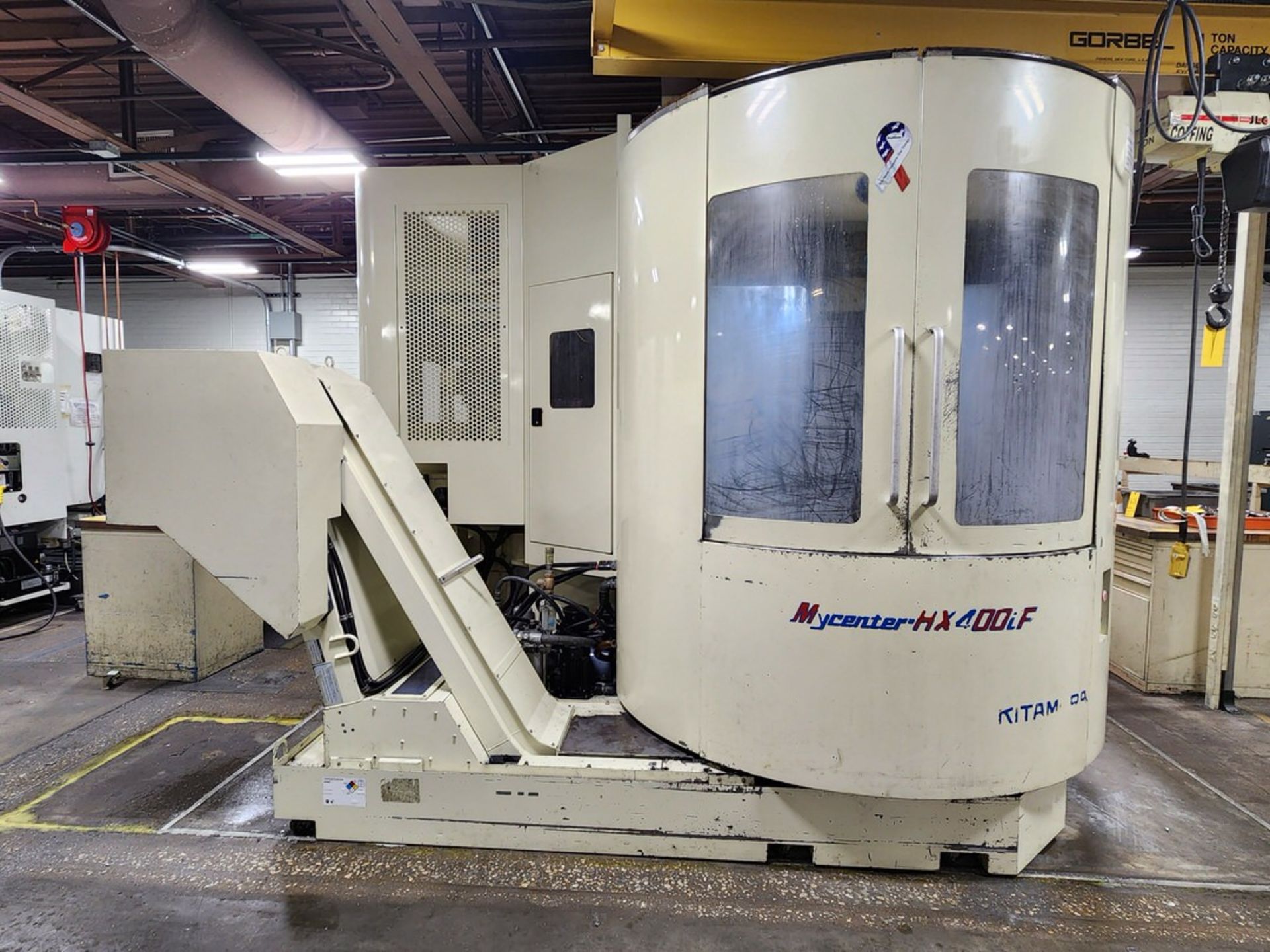 Kitamura HX400IG Horizontal Machining Center W/ Fanuc Series 16-MB; 13,000 Spindle Speed; 150ATC; ( - Bild 10 aus 20