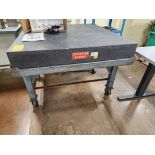 Surface Granite Plate W/ Stand 48' x 48" x 6"