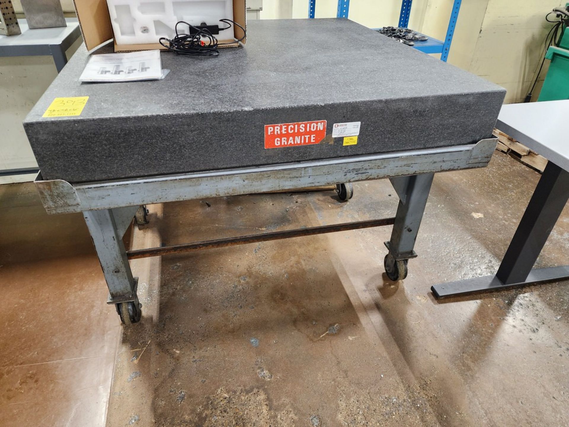 Surface Granite Plate W/ Stand 48' x 48" x 6"