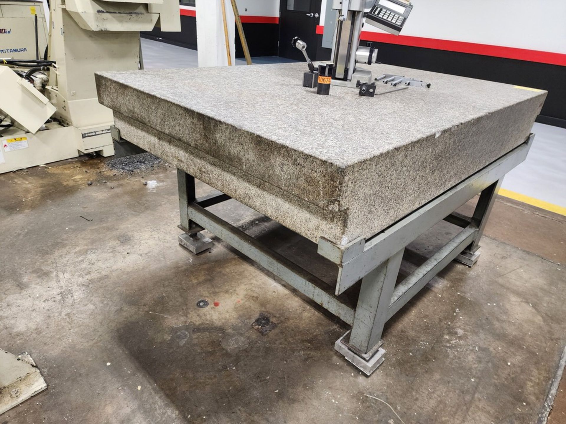 Surface Granite Plate W/ Stand 72"x48" - Image 2 of 5