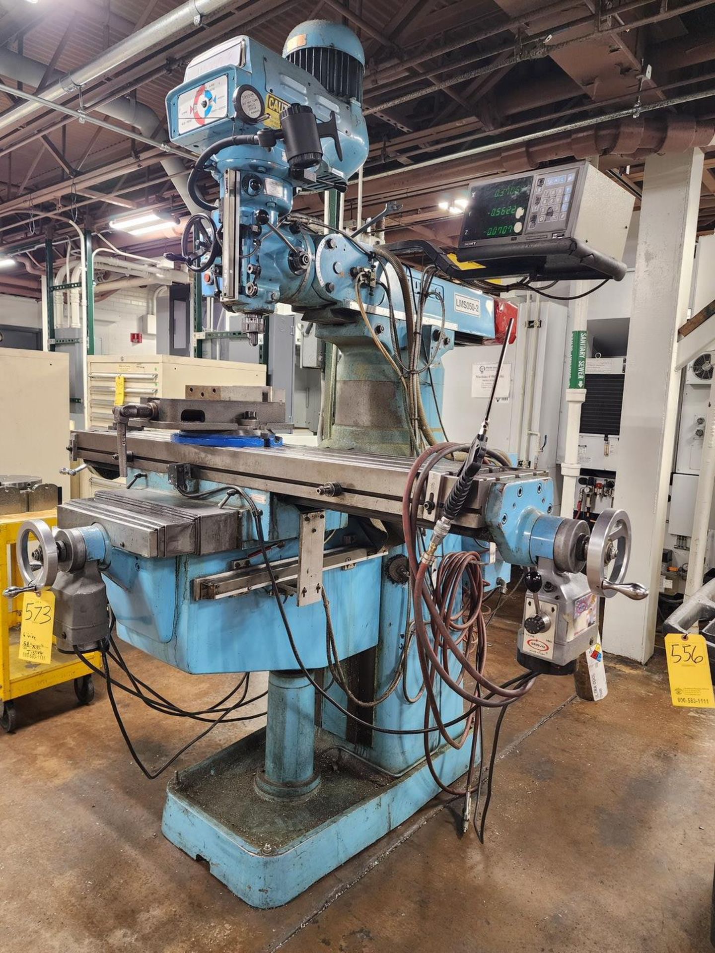 Hurco LMS050-2 Milling Machine W/ Sony Controller - Image 3 of 15