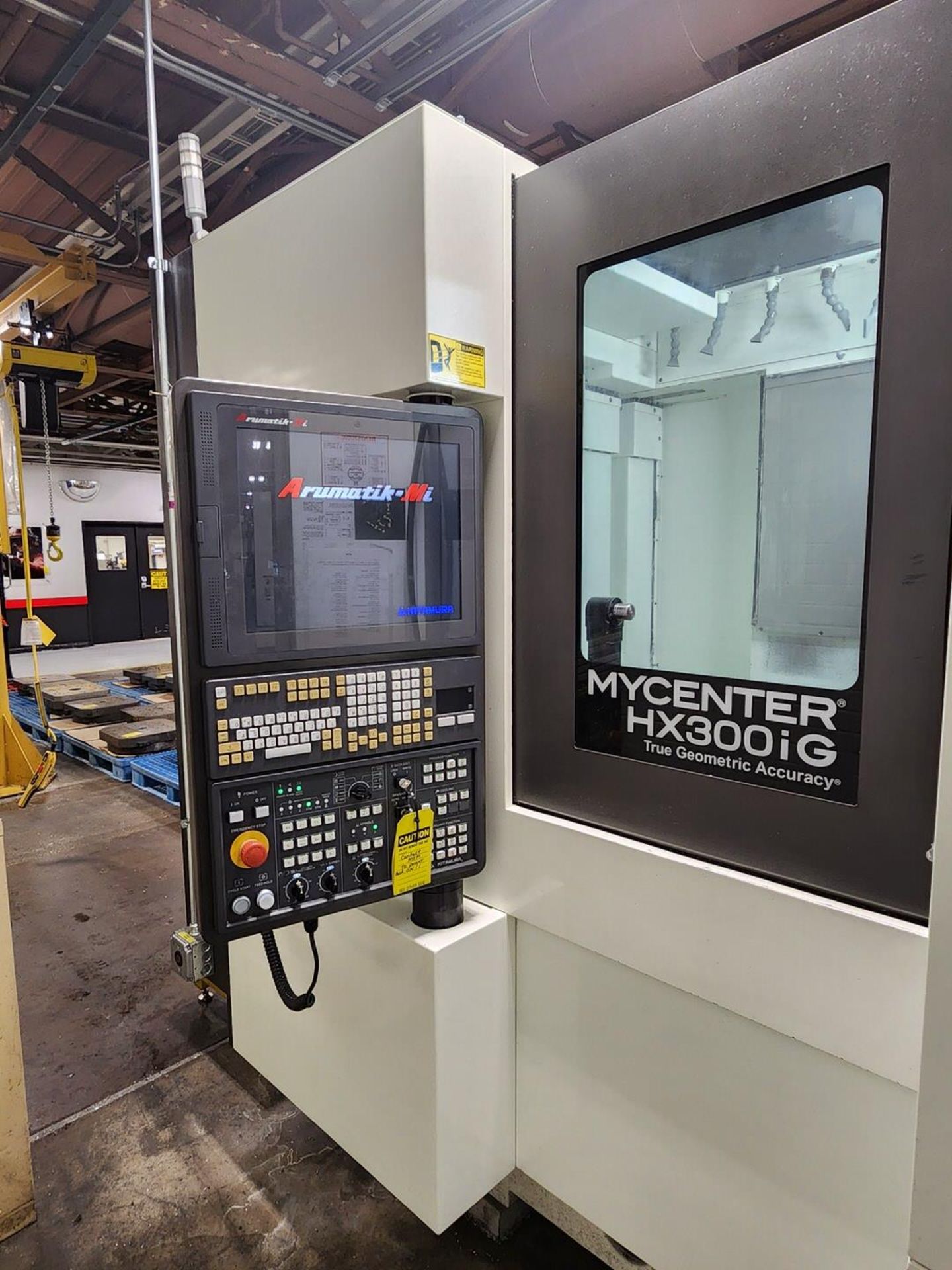 2019 Kitamura MyCenter HX300IG Horizontal Machining Center W/ Arumatik-Mi Controller; 15,000 Spindle - Image 9 of 25