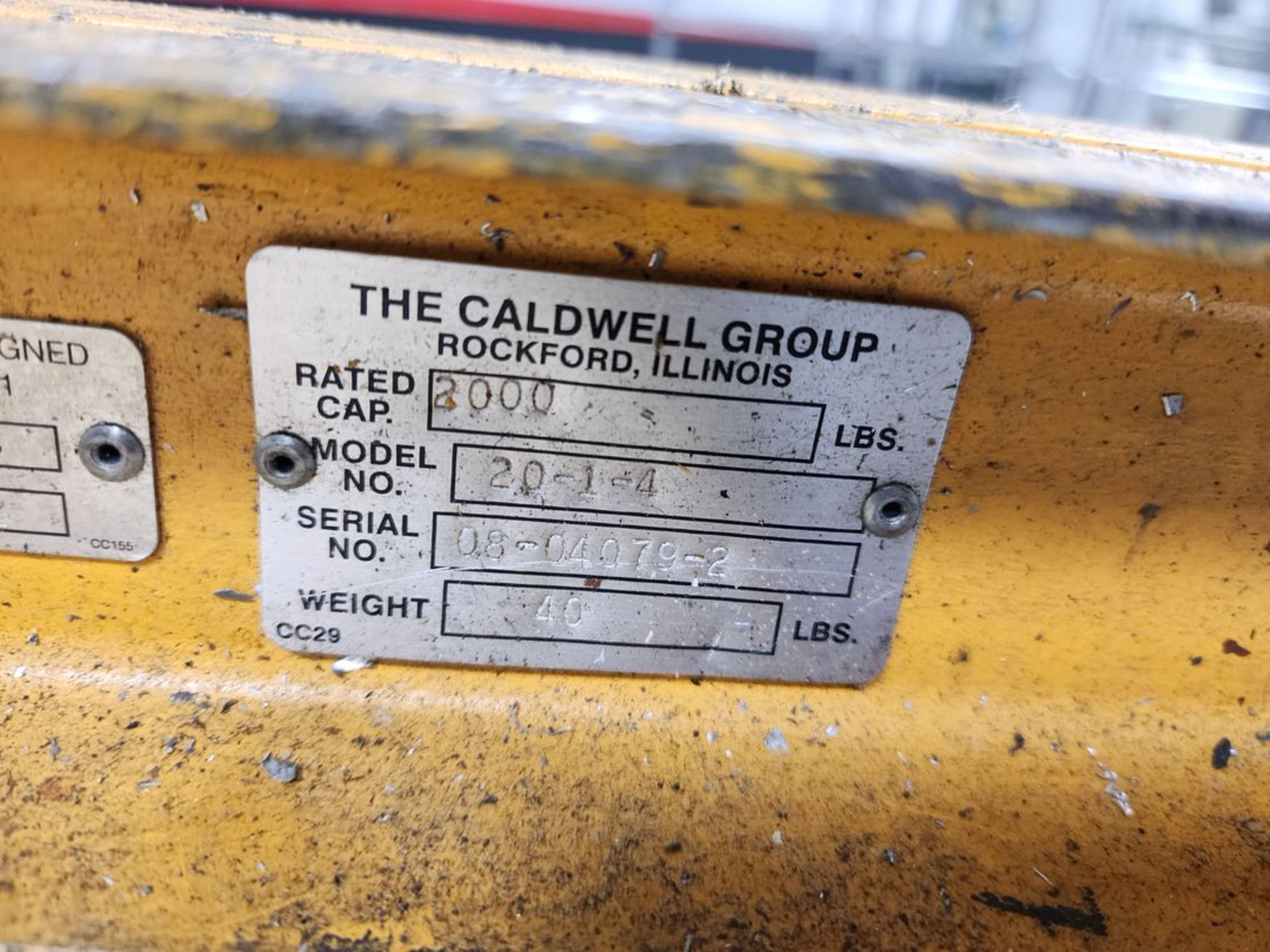 Caldwell 1 Ton Spreader Bar - Image 4 of 5