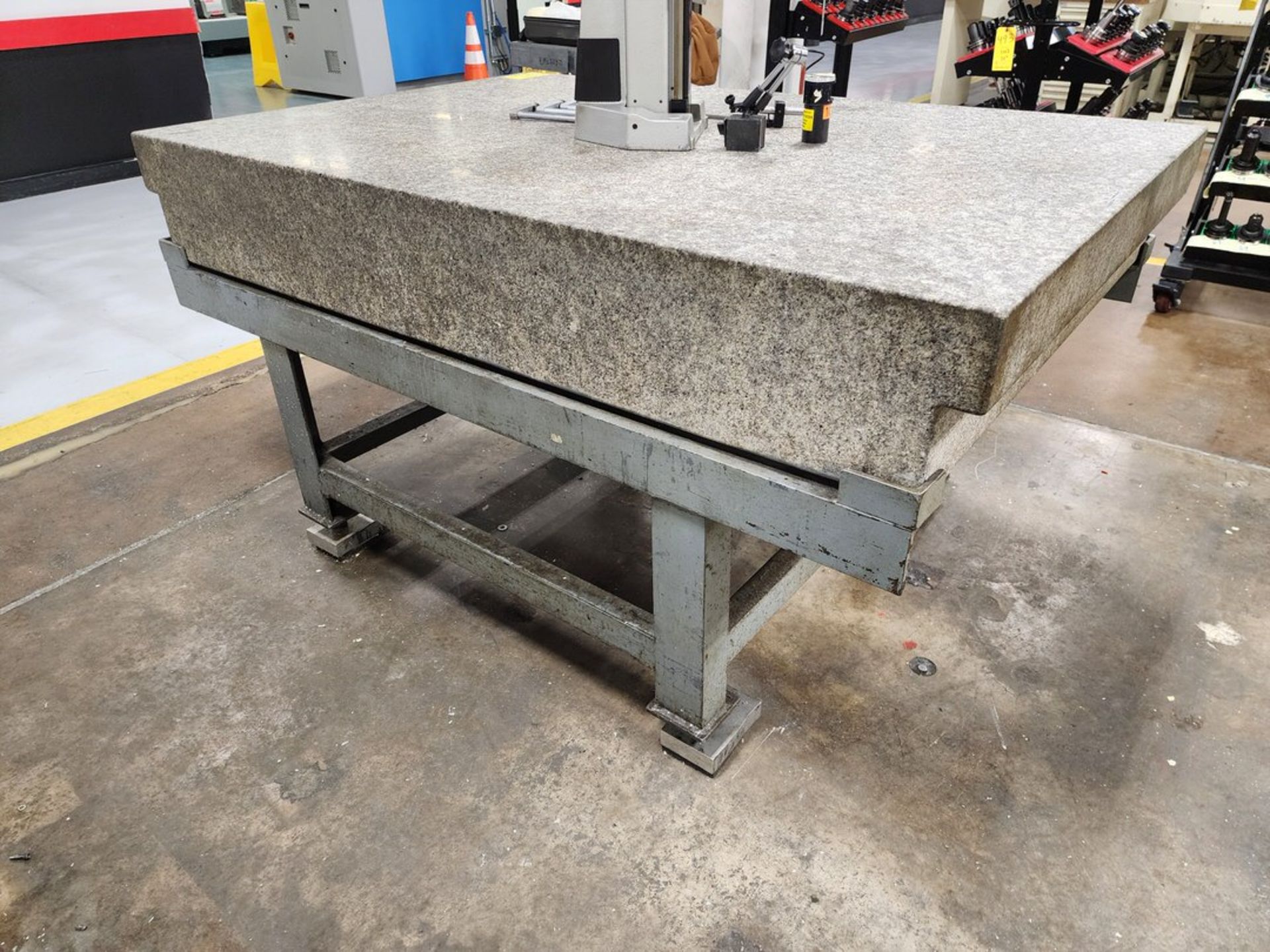 Surface Granite Plate W/ Stand 72"x48" - Image 5 of 5
