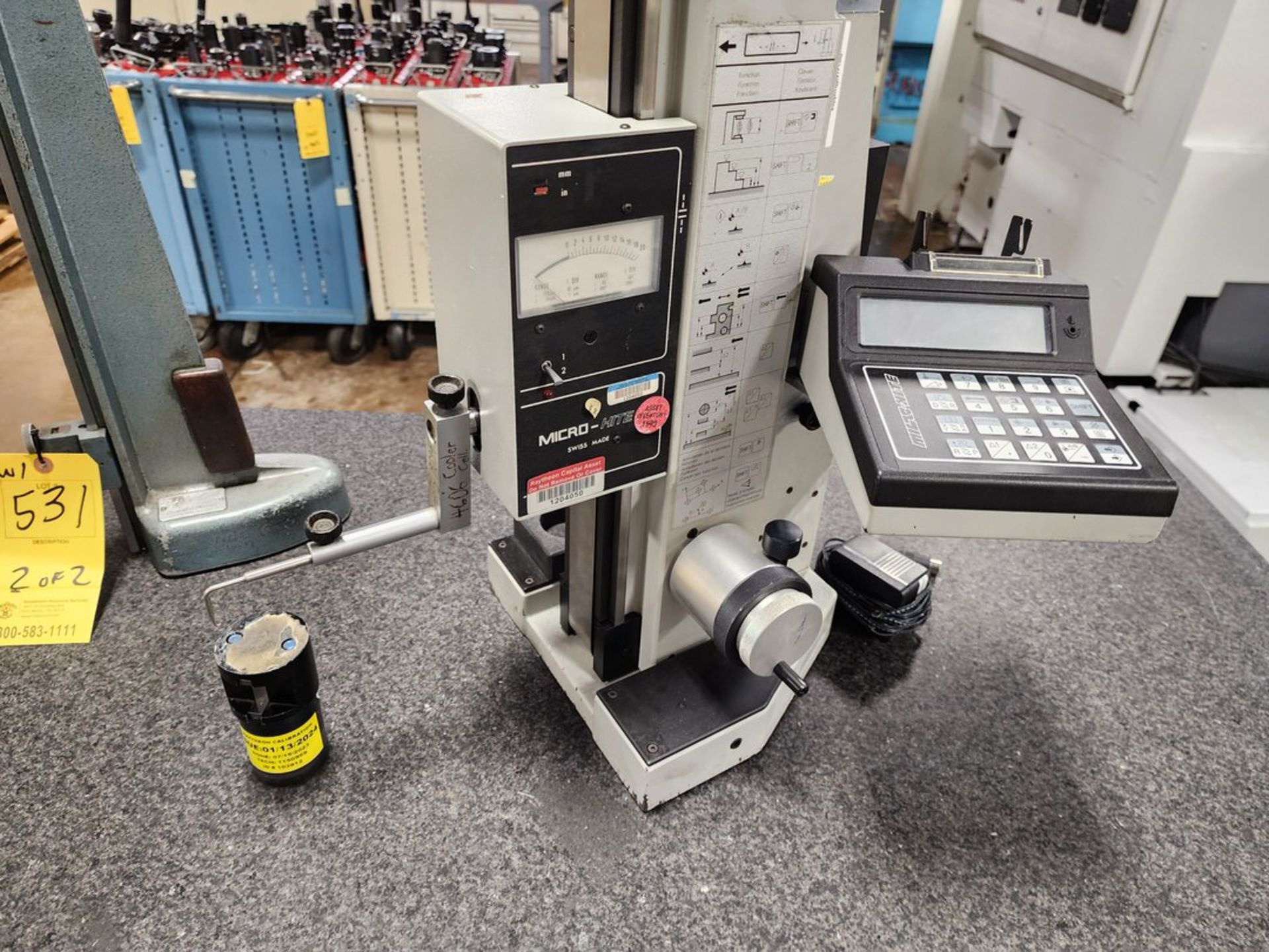 B&S Micro-hite Height Gage W/ Height Transfer Gage - Image 3 of 5