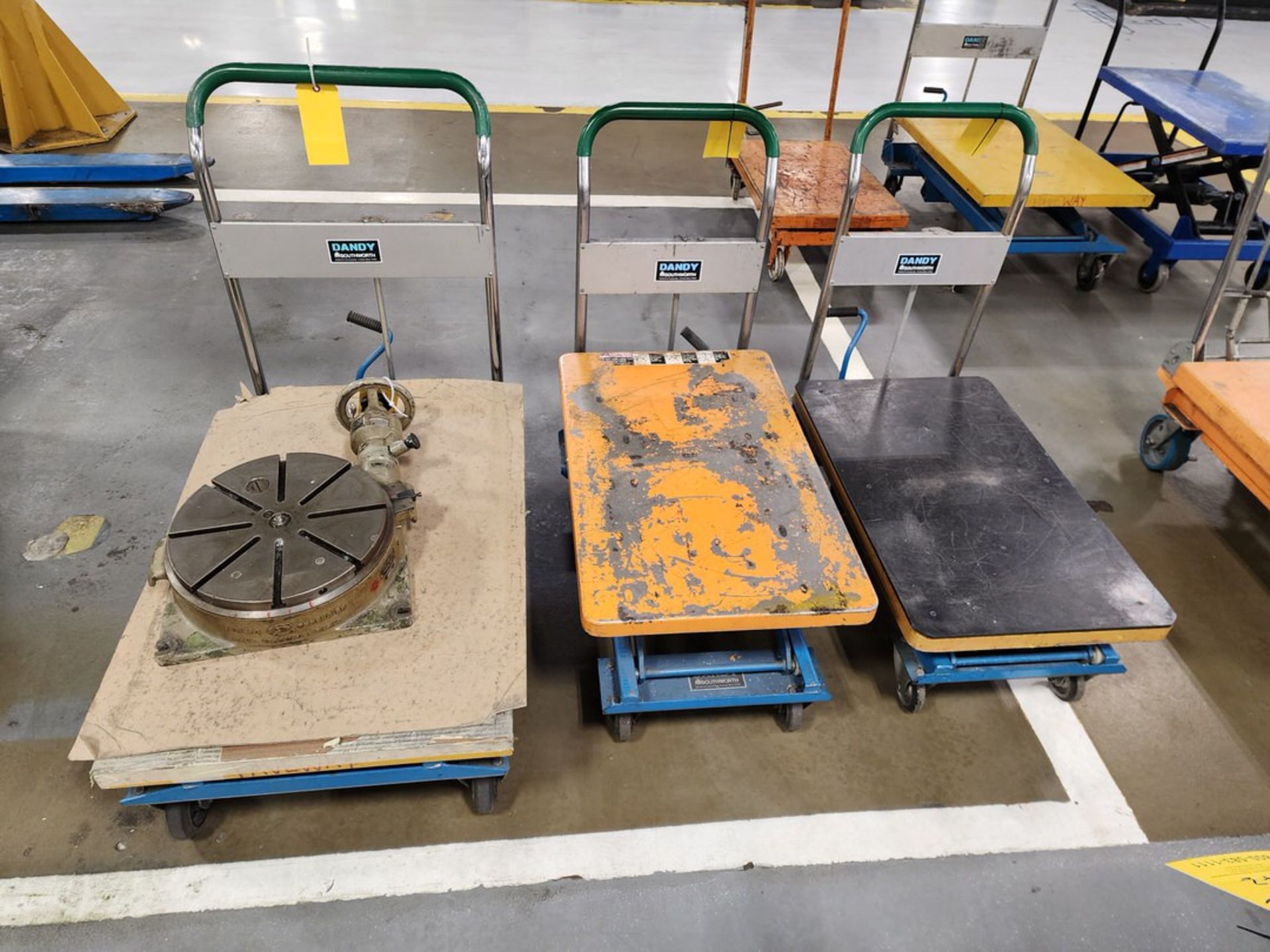 (3) Assorted Lift Tables (Rotary Table Excluded) - Bild 5 aus 6