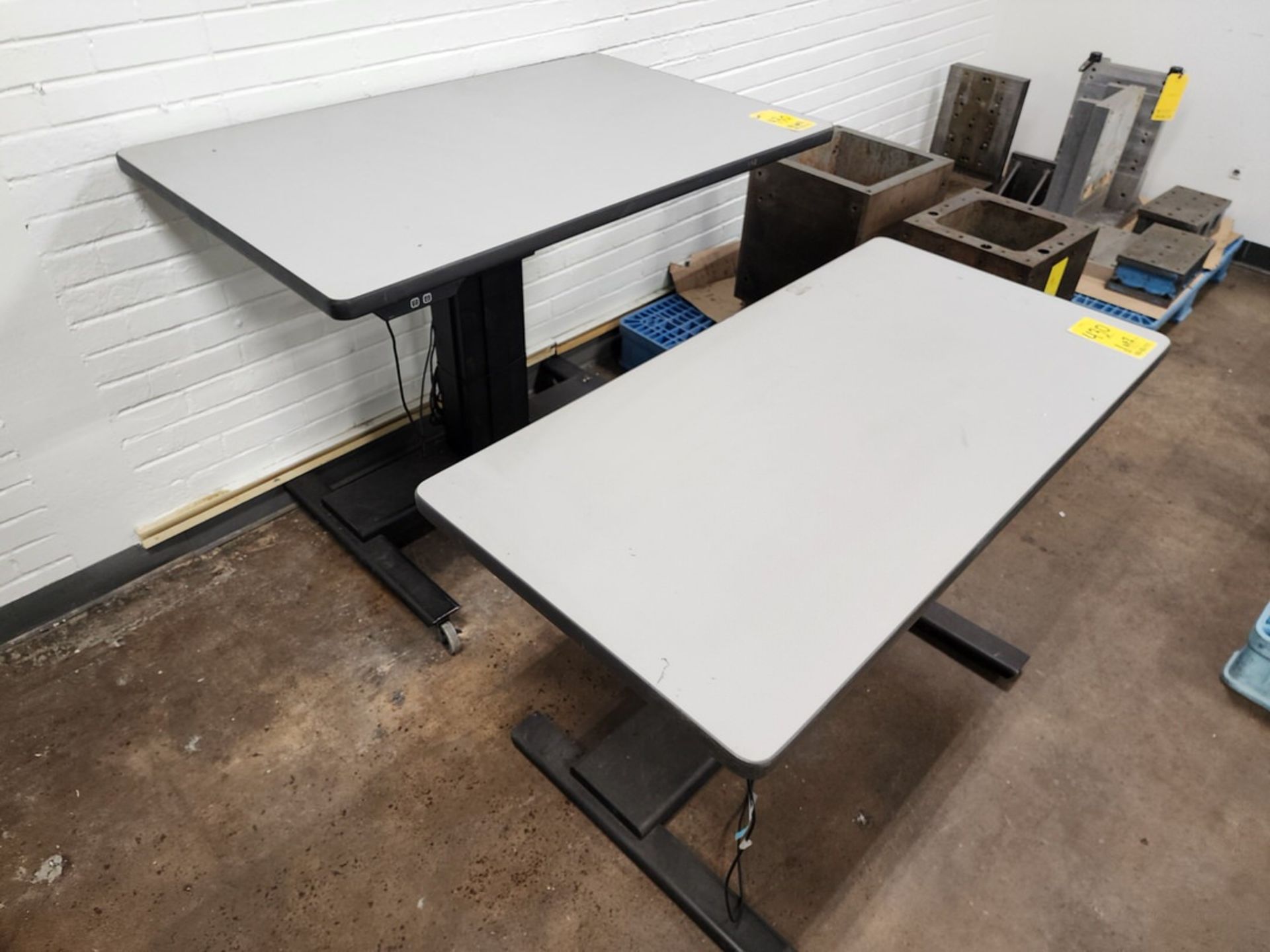 (2) Adjustable Work Desks - Image 4 of 4