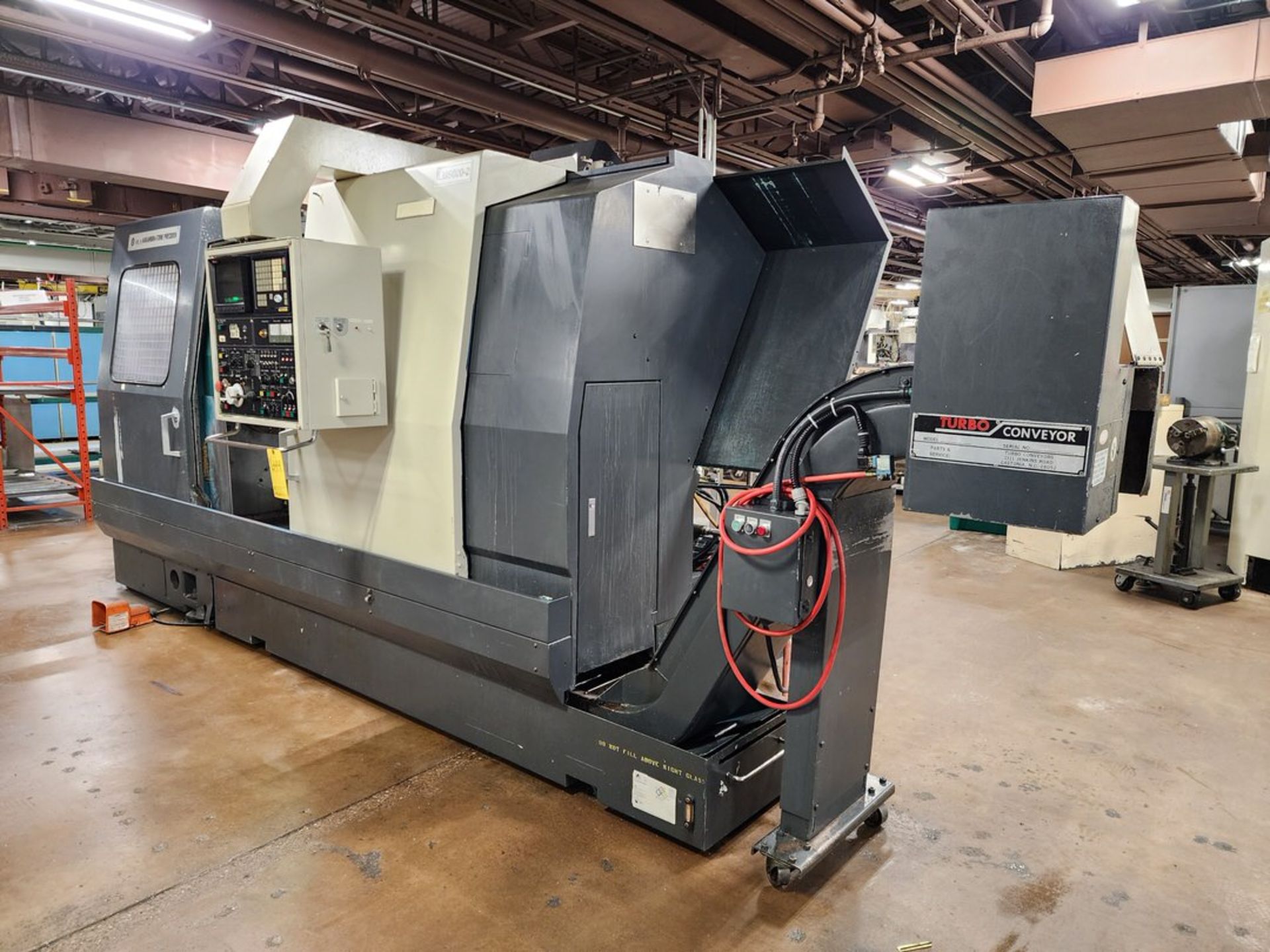 Nakamura Slant 3 CNC Turning Machine W/ Fanuc Controller, 12-Tool Turret Station (Asset# 1302204) - Image 4 of 17