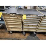 (2) Rolling Modular Tool Cabinets