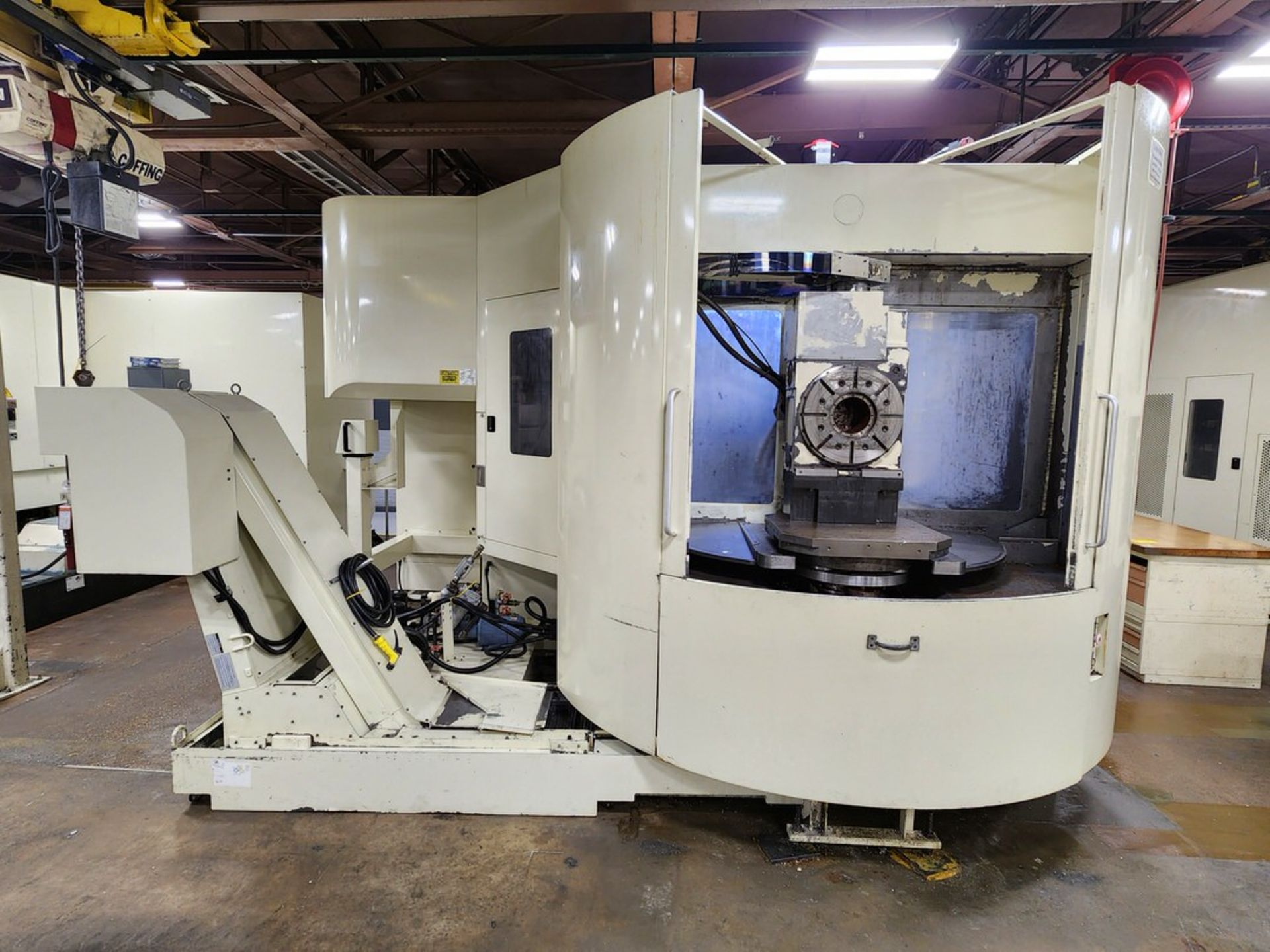 2005 Kitamura HX500i Horizontal Machining Center W/ Fanuc Series 16i-MB; 12,000 Spindle Speed