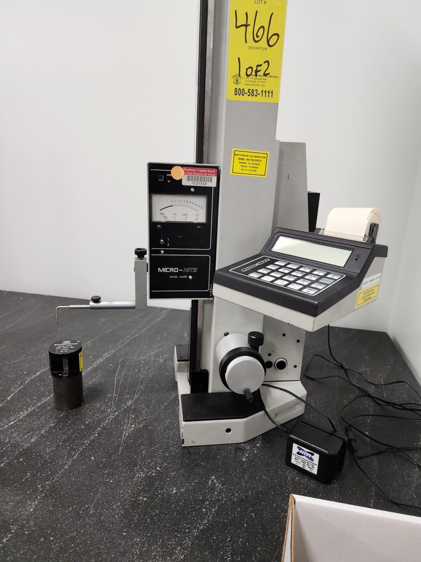B&S Micro-hite Height Gage W/ Tooling - Image 5 of 7